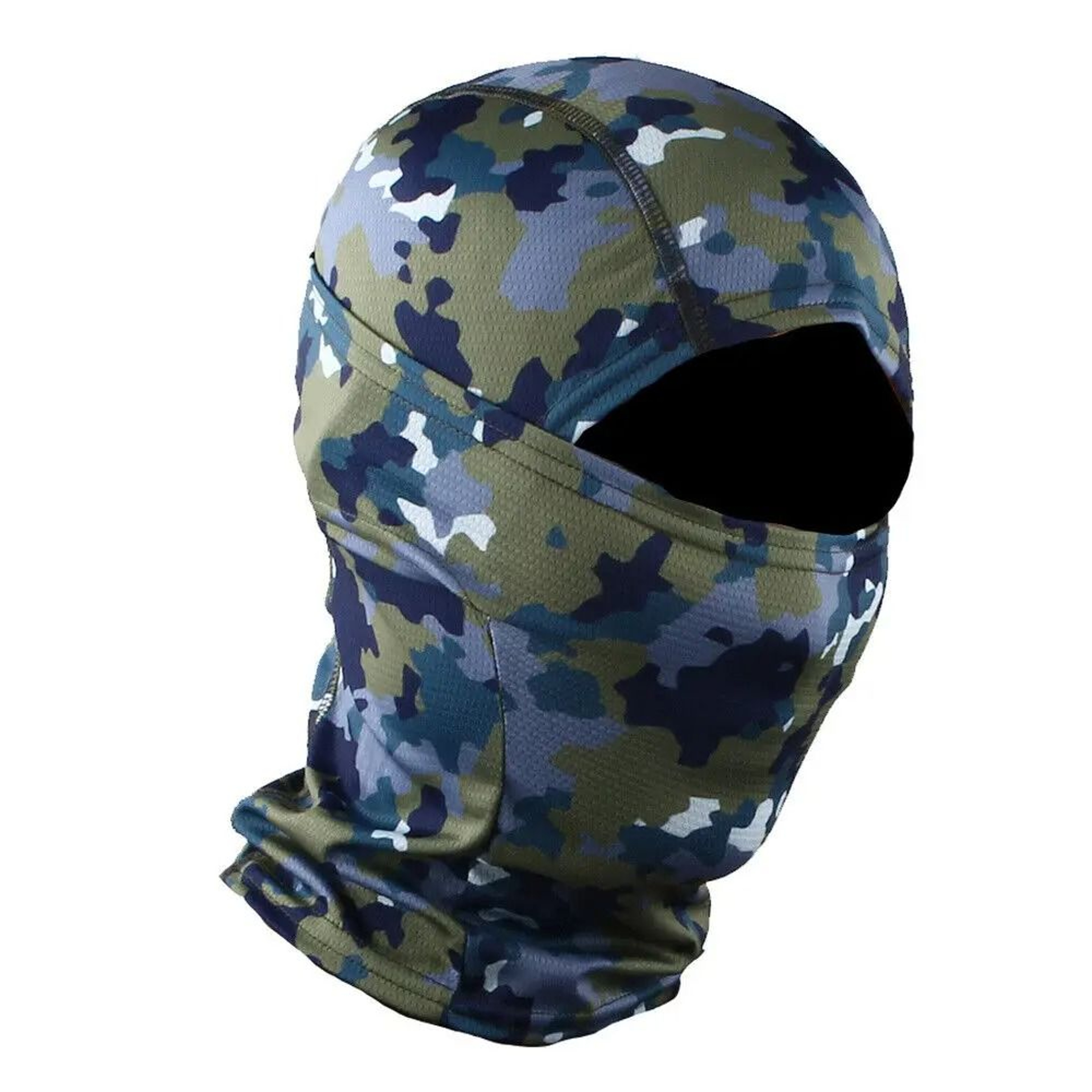 Tactical Full Face Balaclava Hood And Neck Gaiter Headwear For Fishing And Outdoor Sports 12