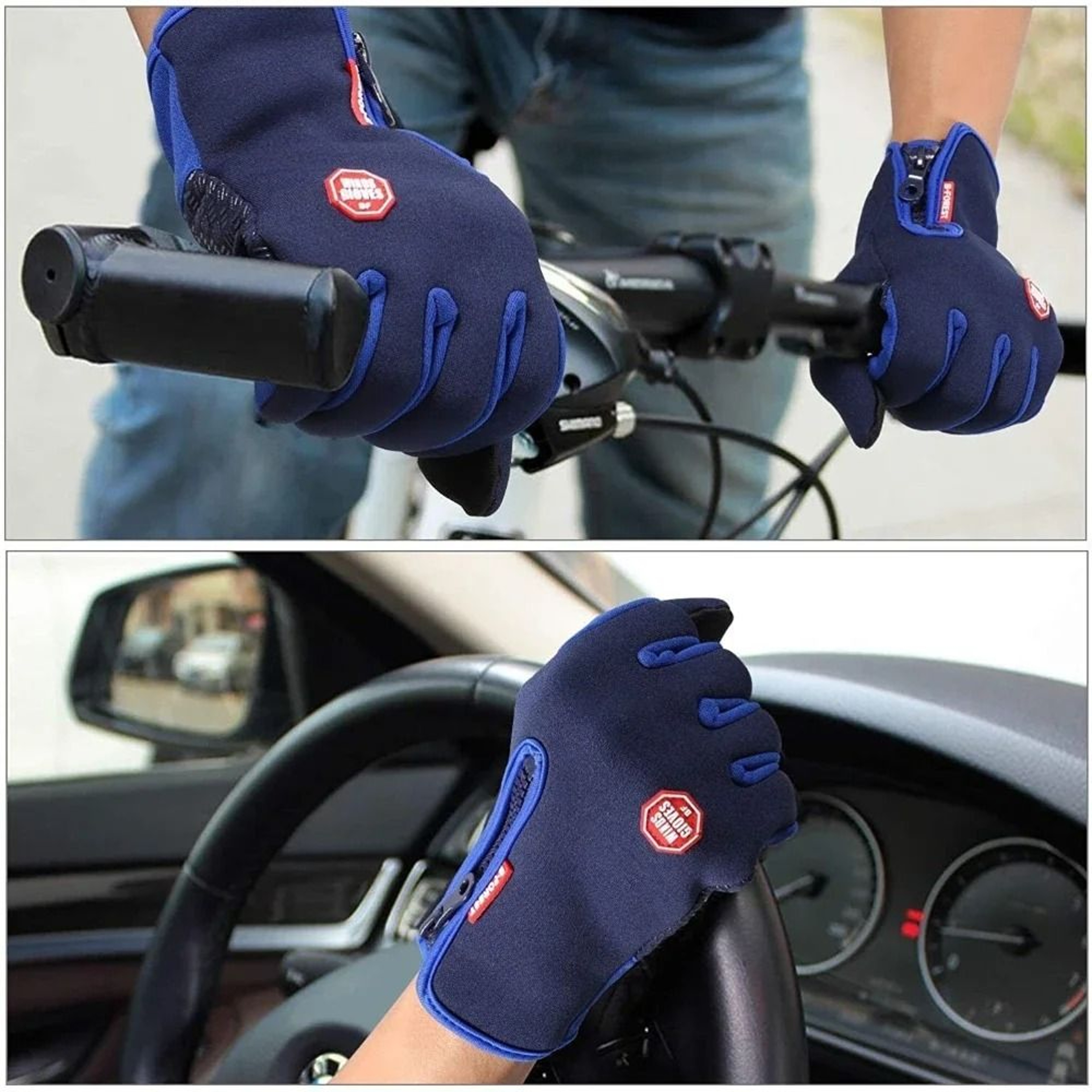 Winter Touch Screen Windproof Thermal Gloves For Cold Weather Outdoor Cycling And Sports 1