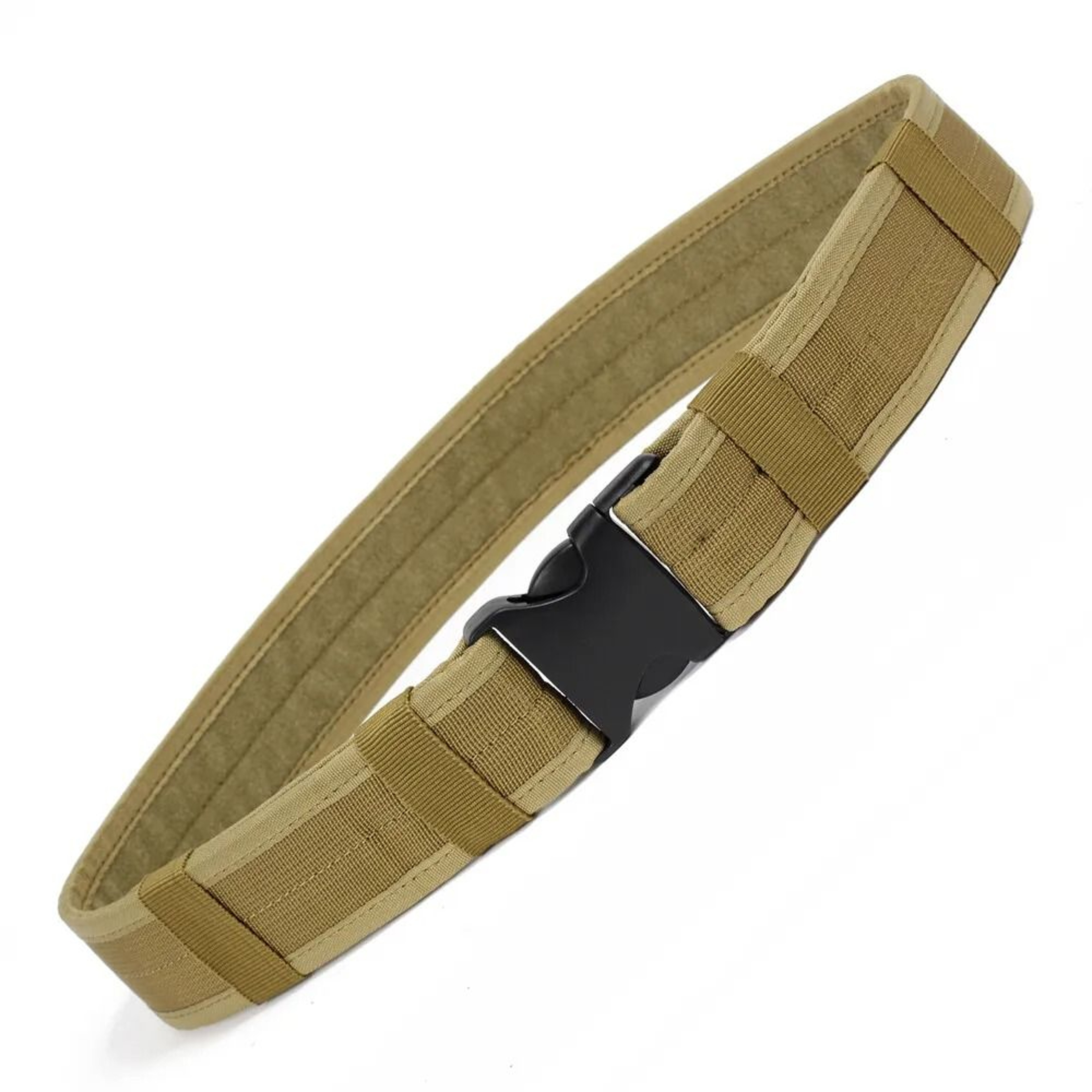 Tactical Military Style Nylon Waist Belt With Quick Release Buckle Adjustable Army Police Utility B 7