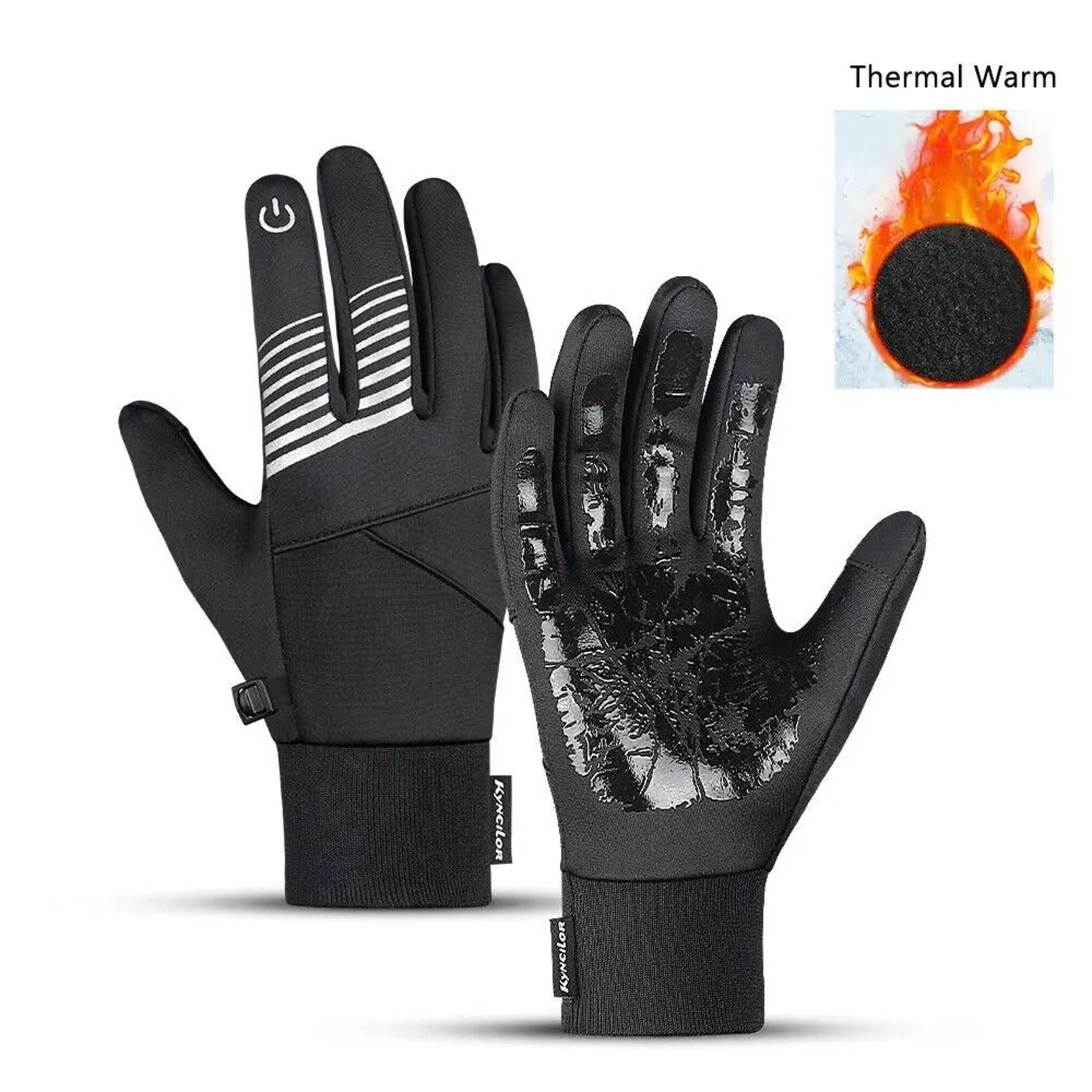 Winter Tactical Waterproof Touchscreen Gloves NonSlip Thermal Gear For Outdoor Hiking And Cycling 0