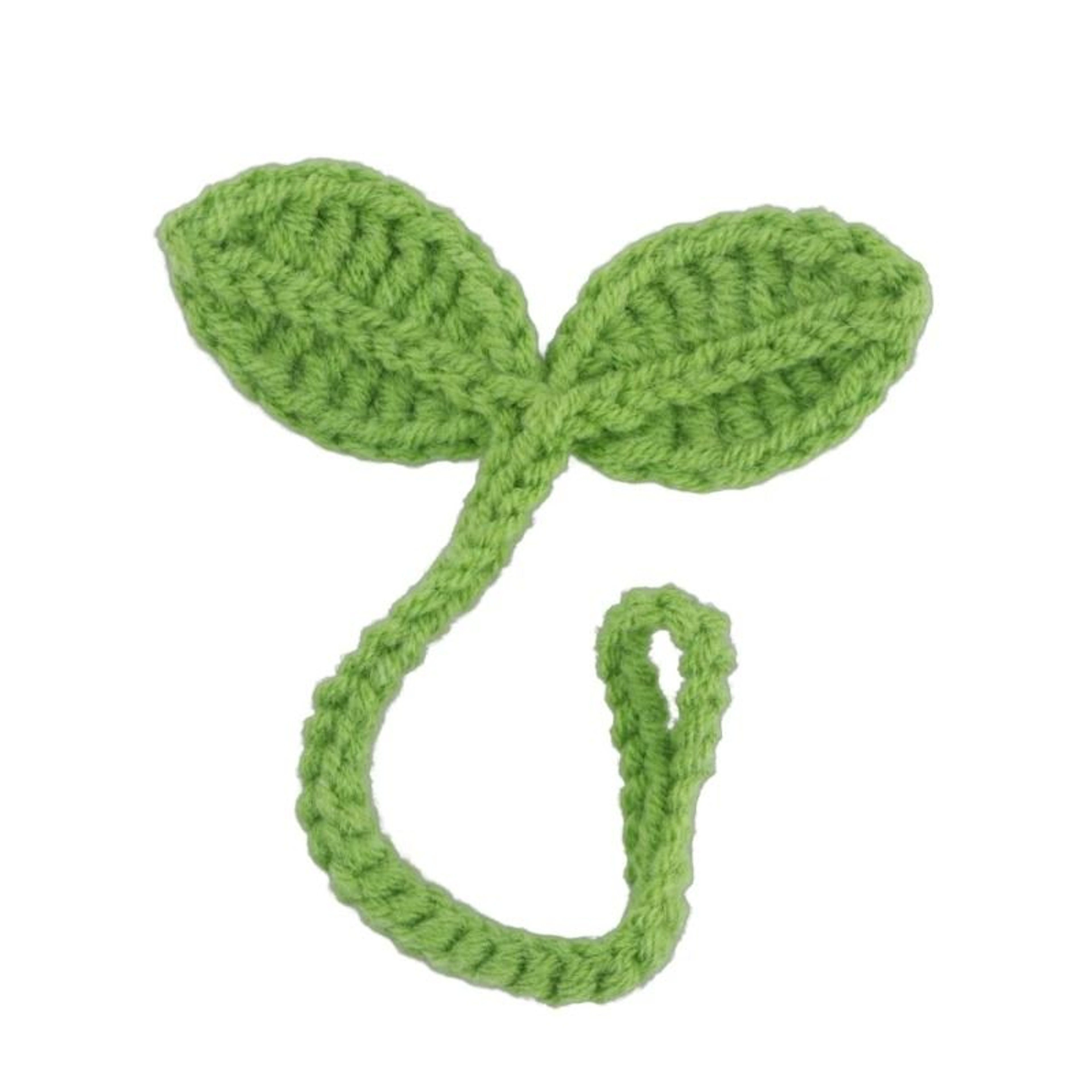 Crochet Leaf Bookmark And Accessory 6