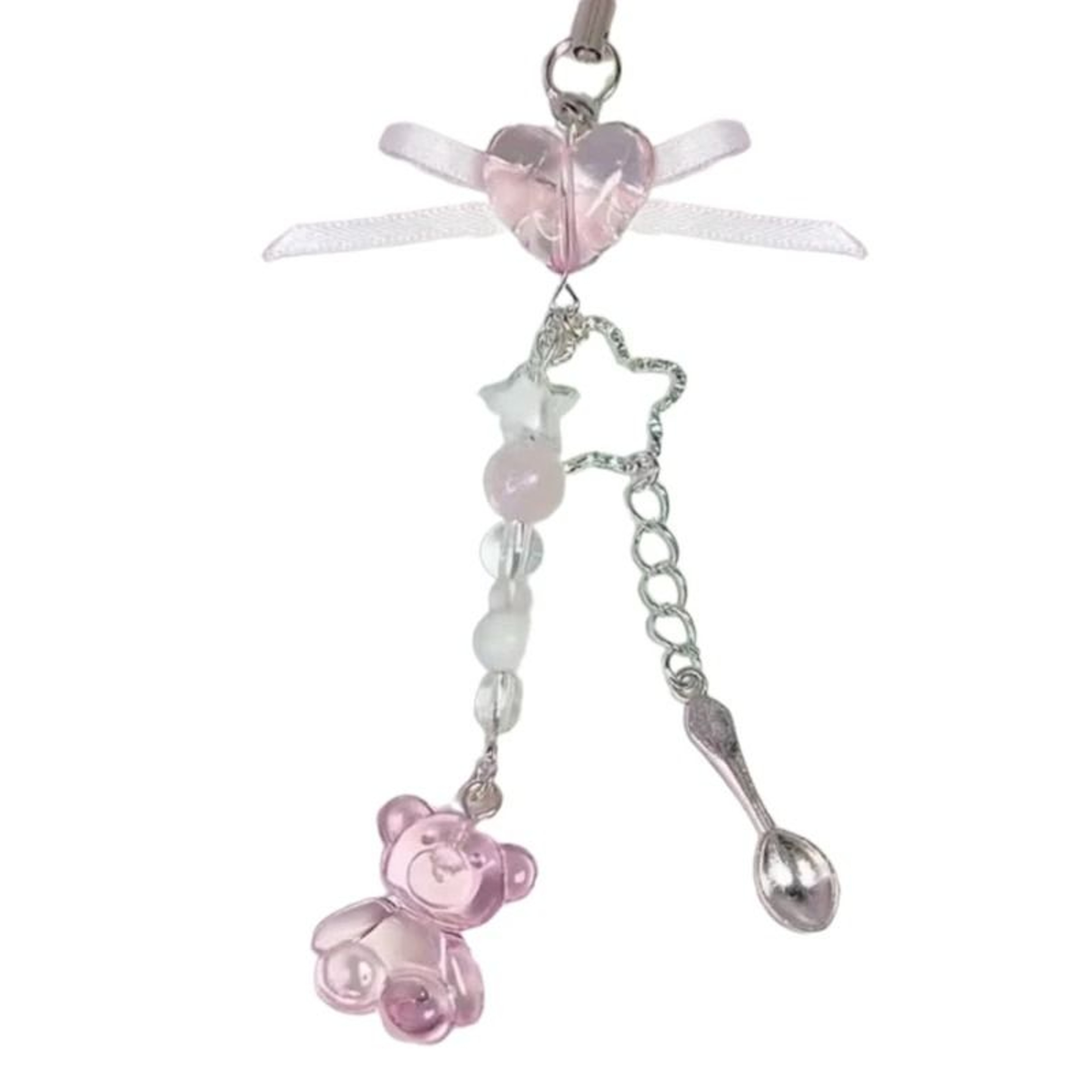 Angel Wing Beaded Phone Charm Accessory 8