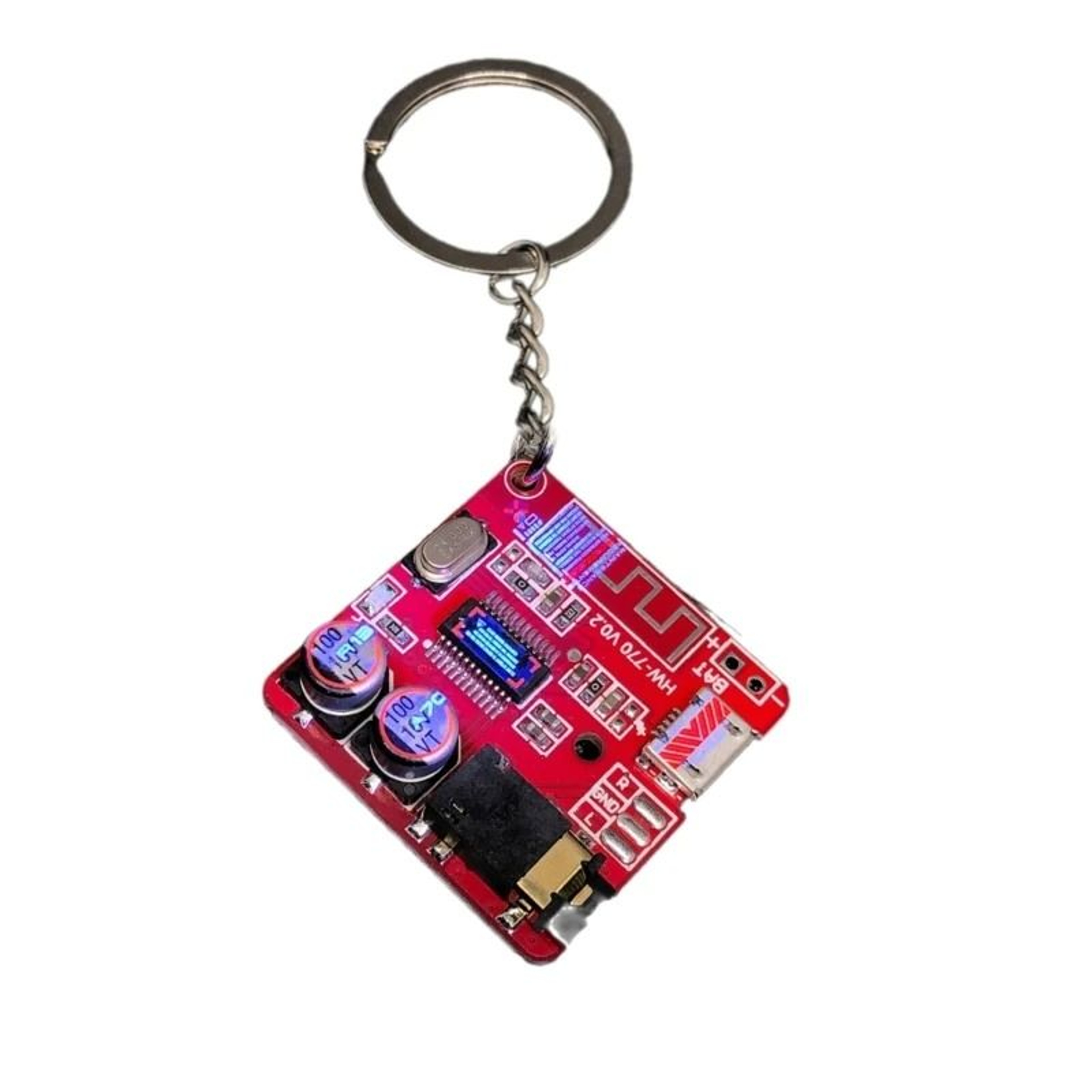 Mechanical Circuit Board Keychain 6