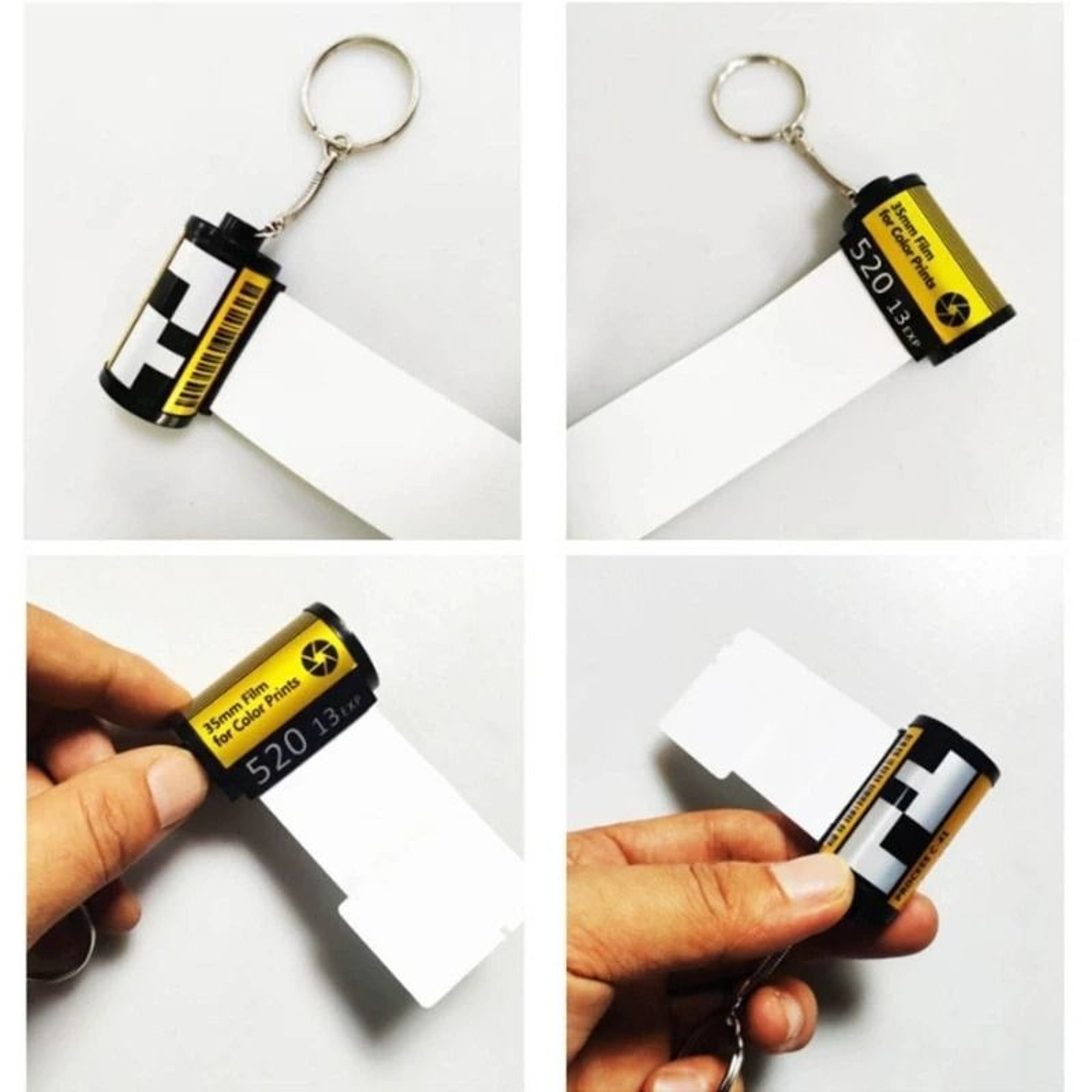 Film Roll Photo Keychain Accessory 1