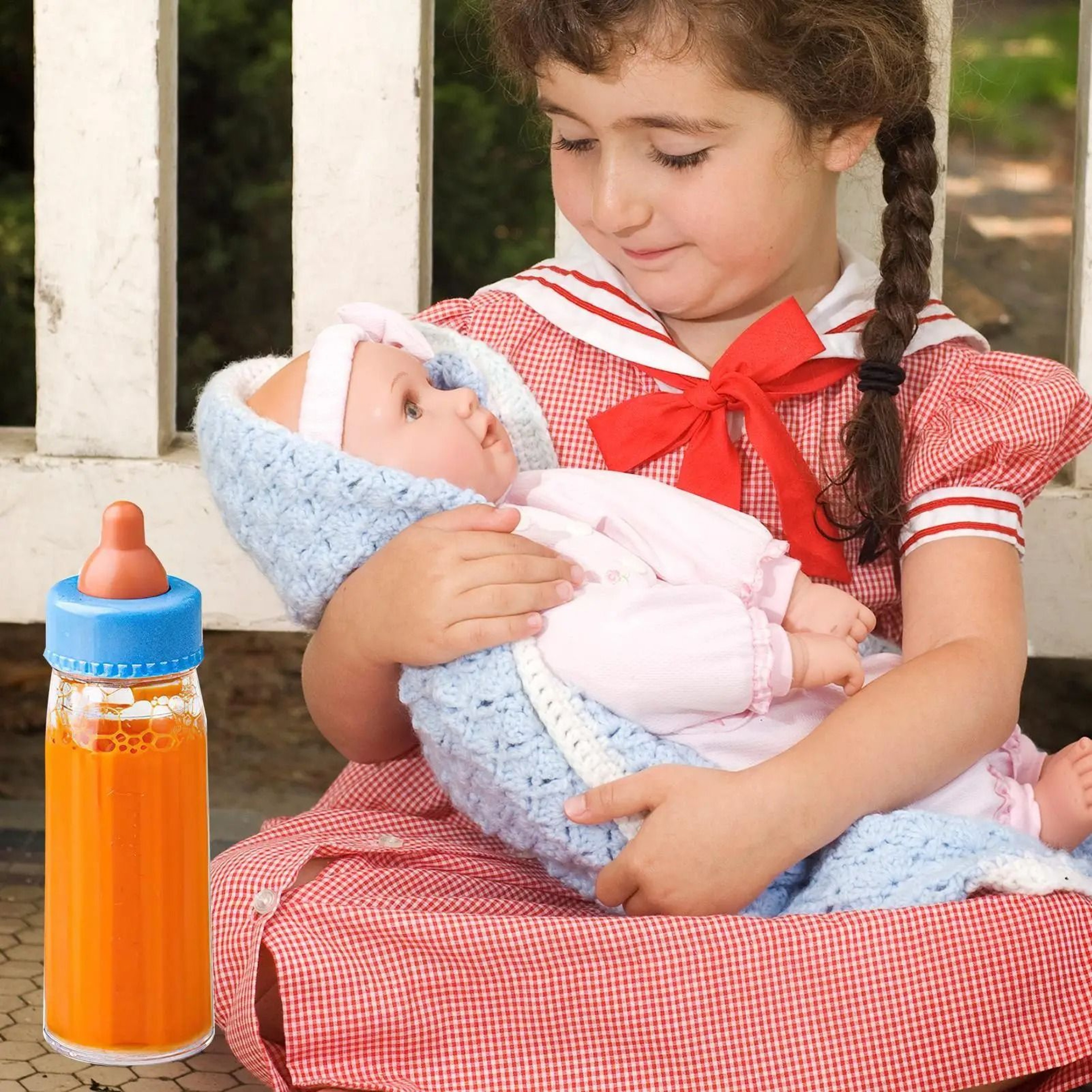 Baby Doll Nursing Play Bottles Set 2