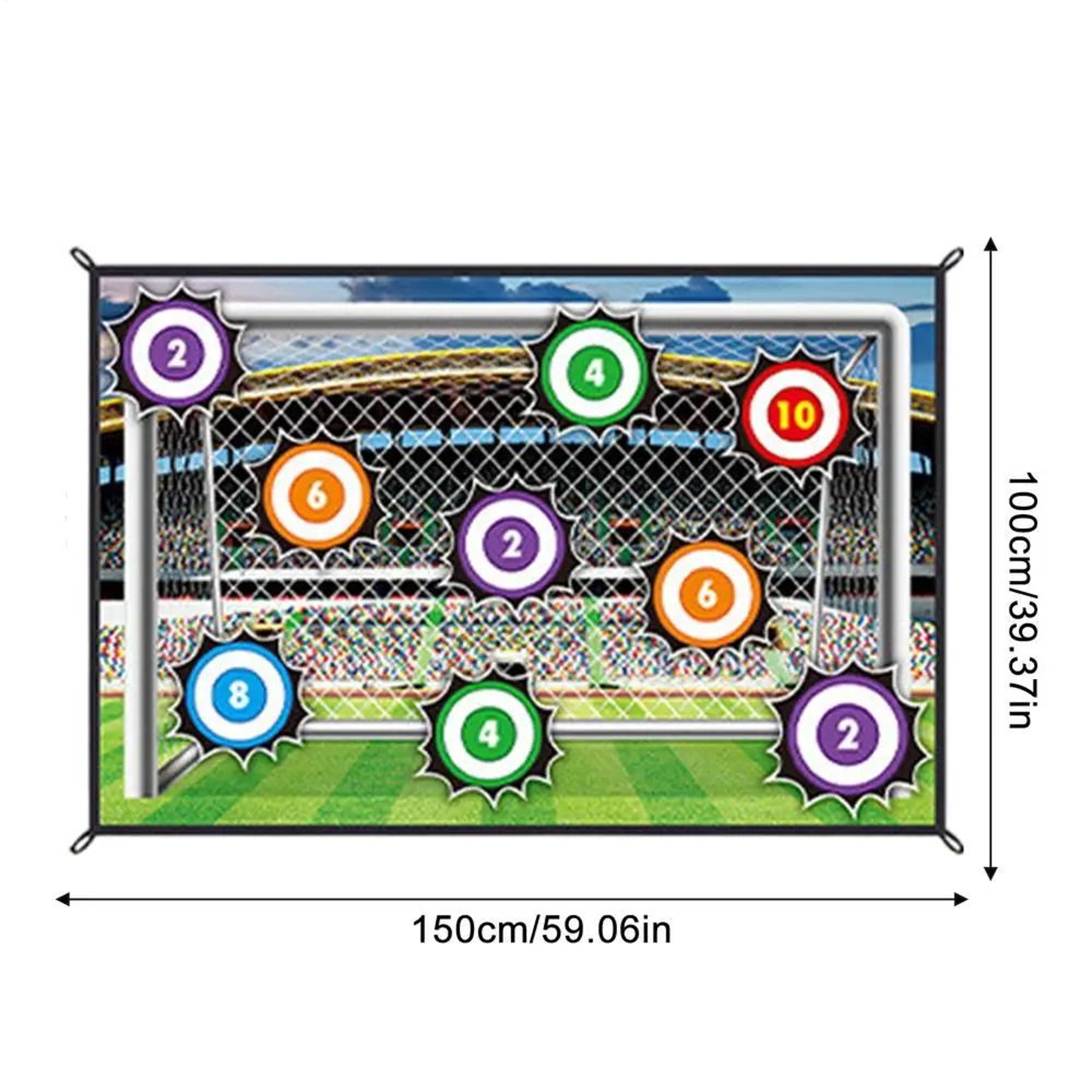 Kids Soccer Toss Game Set 7