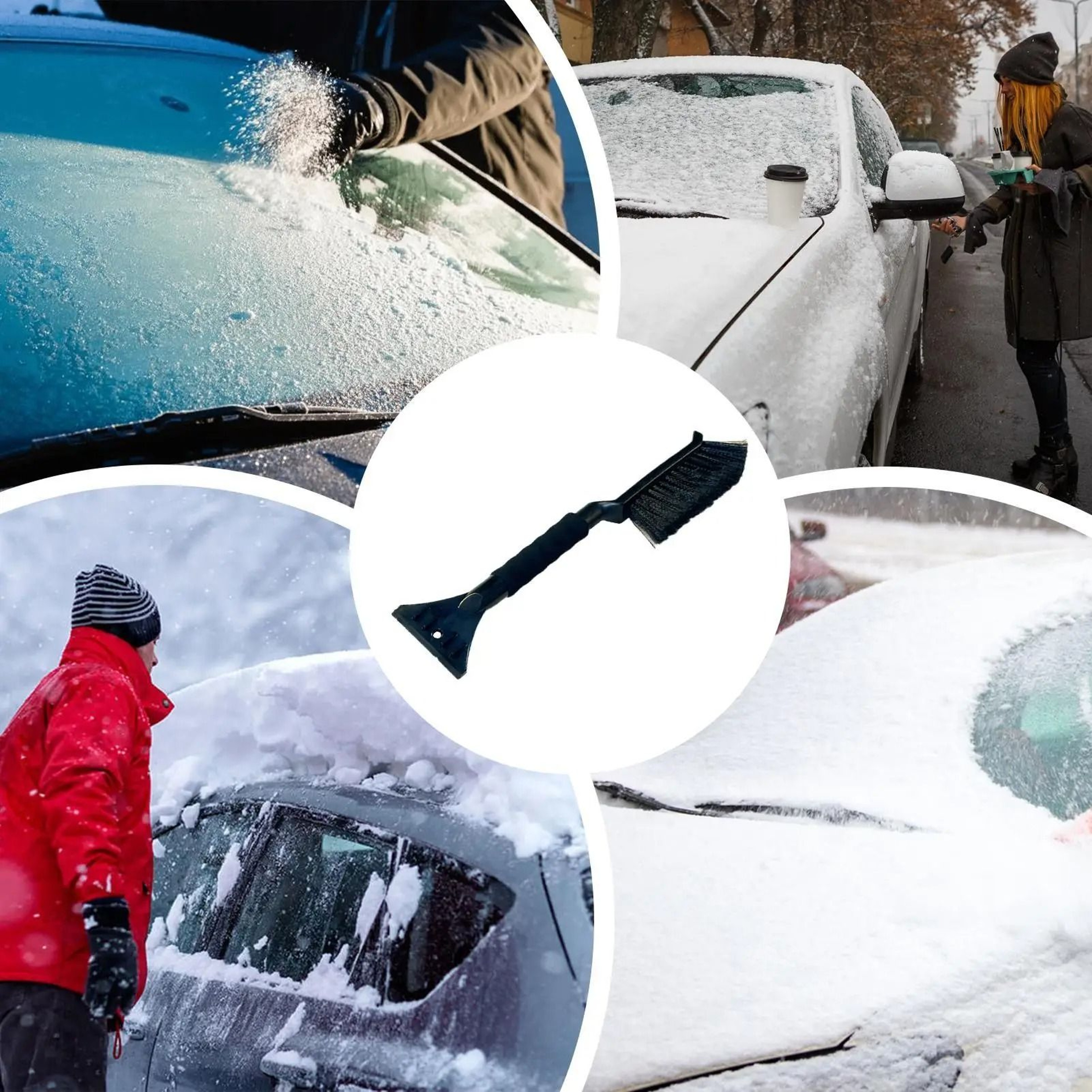Car Ice Scraper And Snow Brush 4