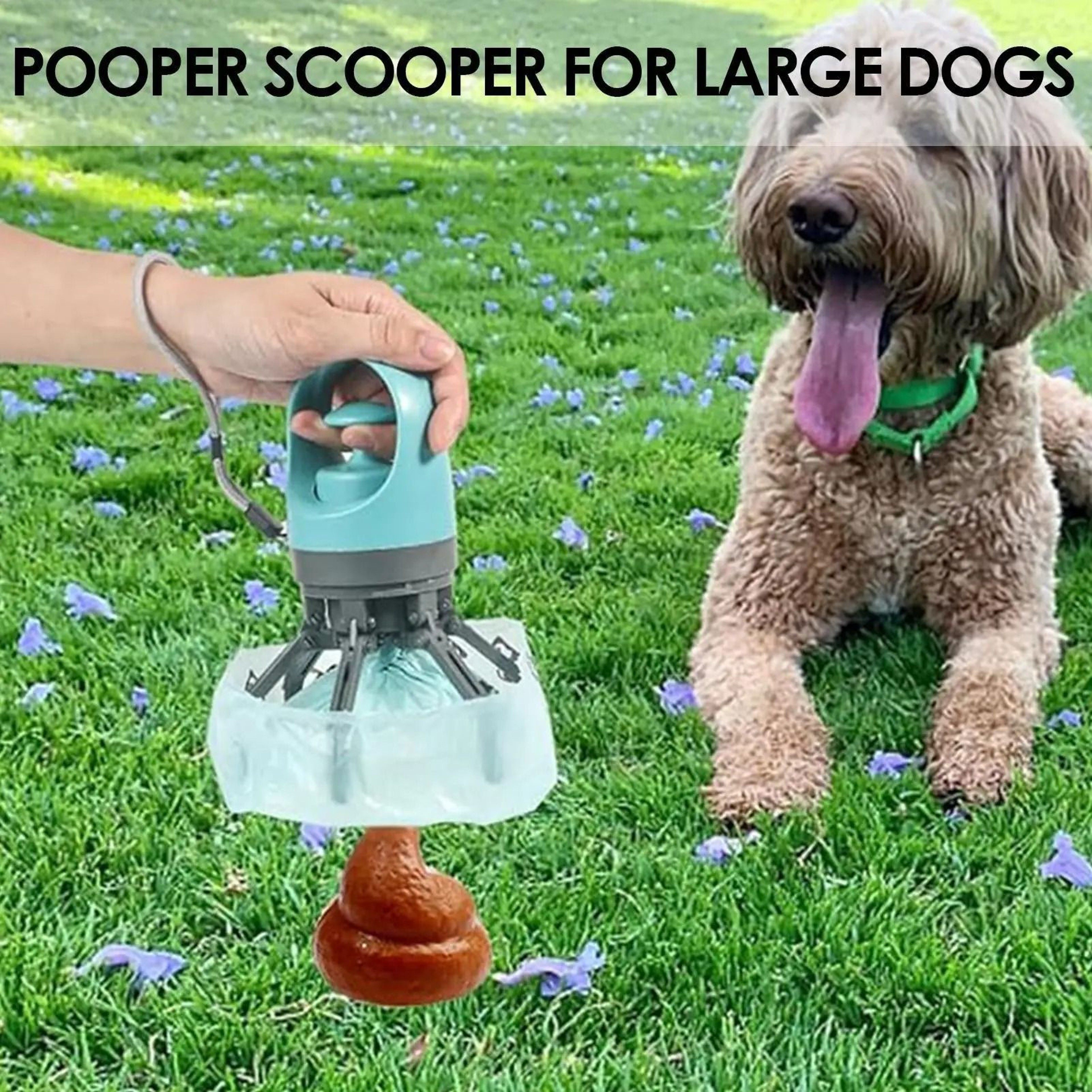 Portable Dog Poop Scooper Tool 0