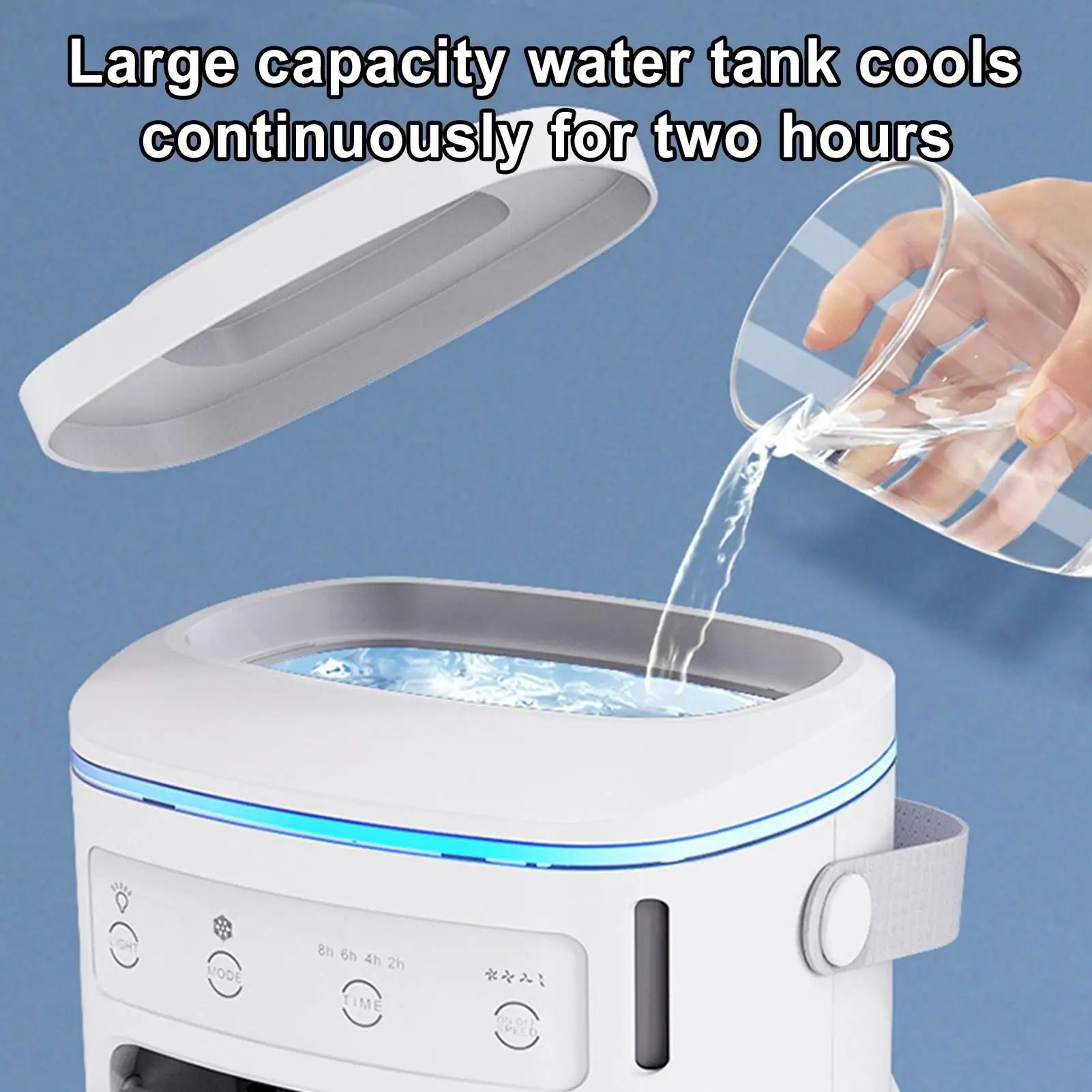 Portable USB Evaporative Air Cooler Fan 2
