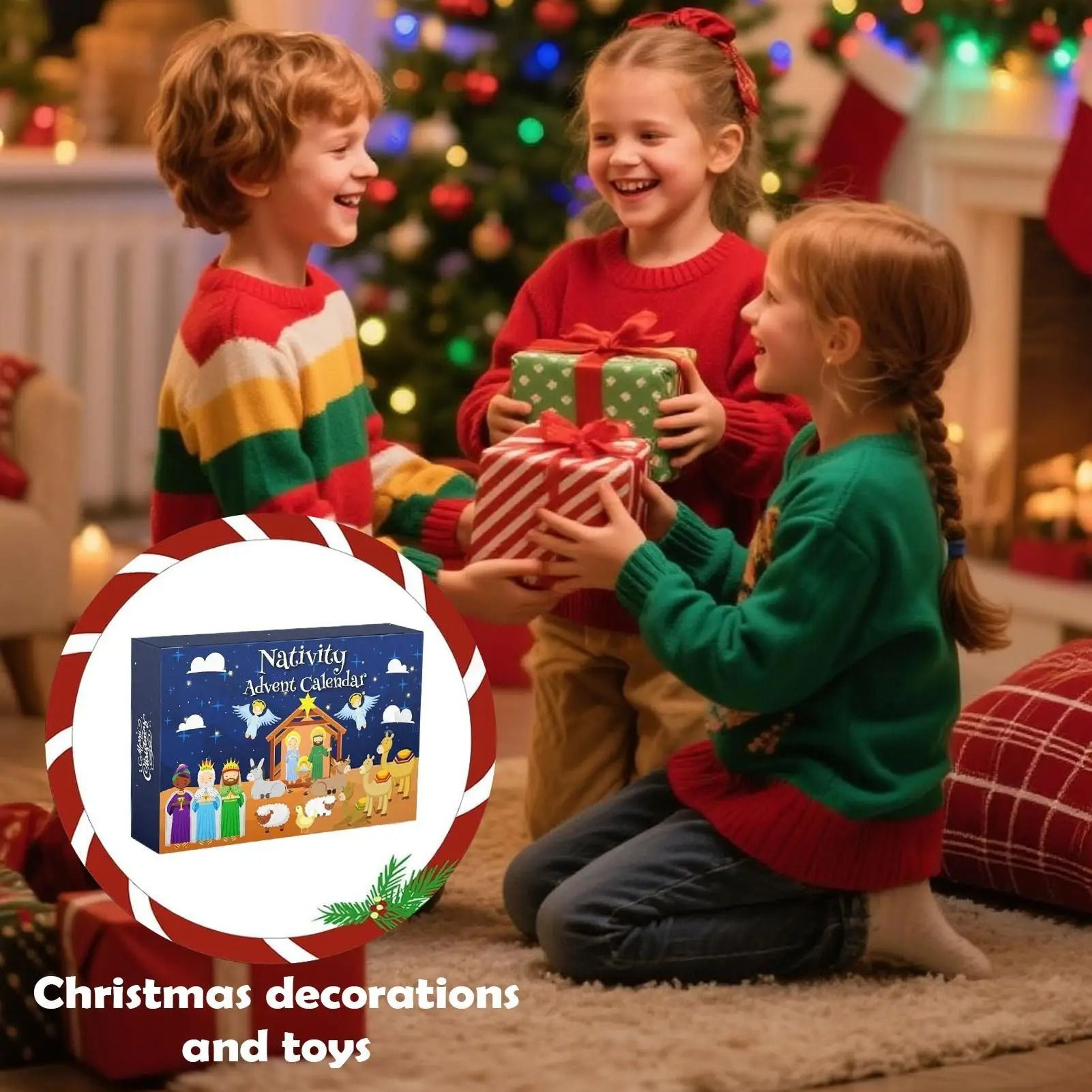 Nativity Christmas Countdown Advent Set 3