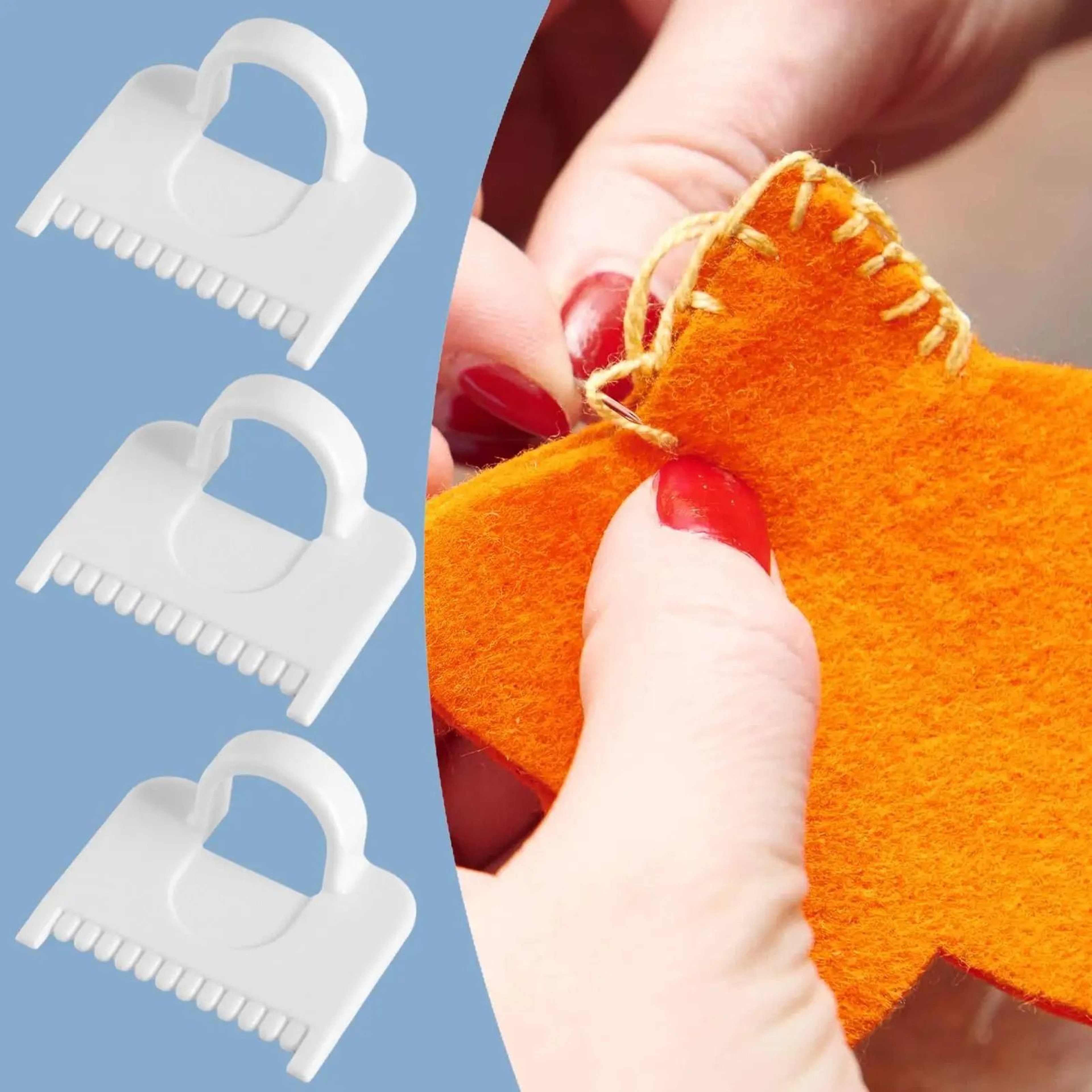 Magnetic Sewing Seam Guide And Gauge Tool 1