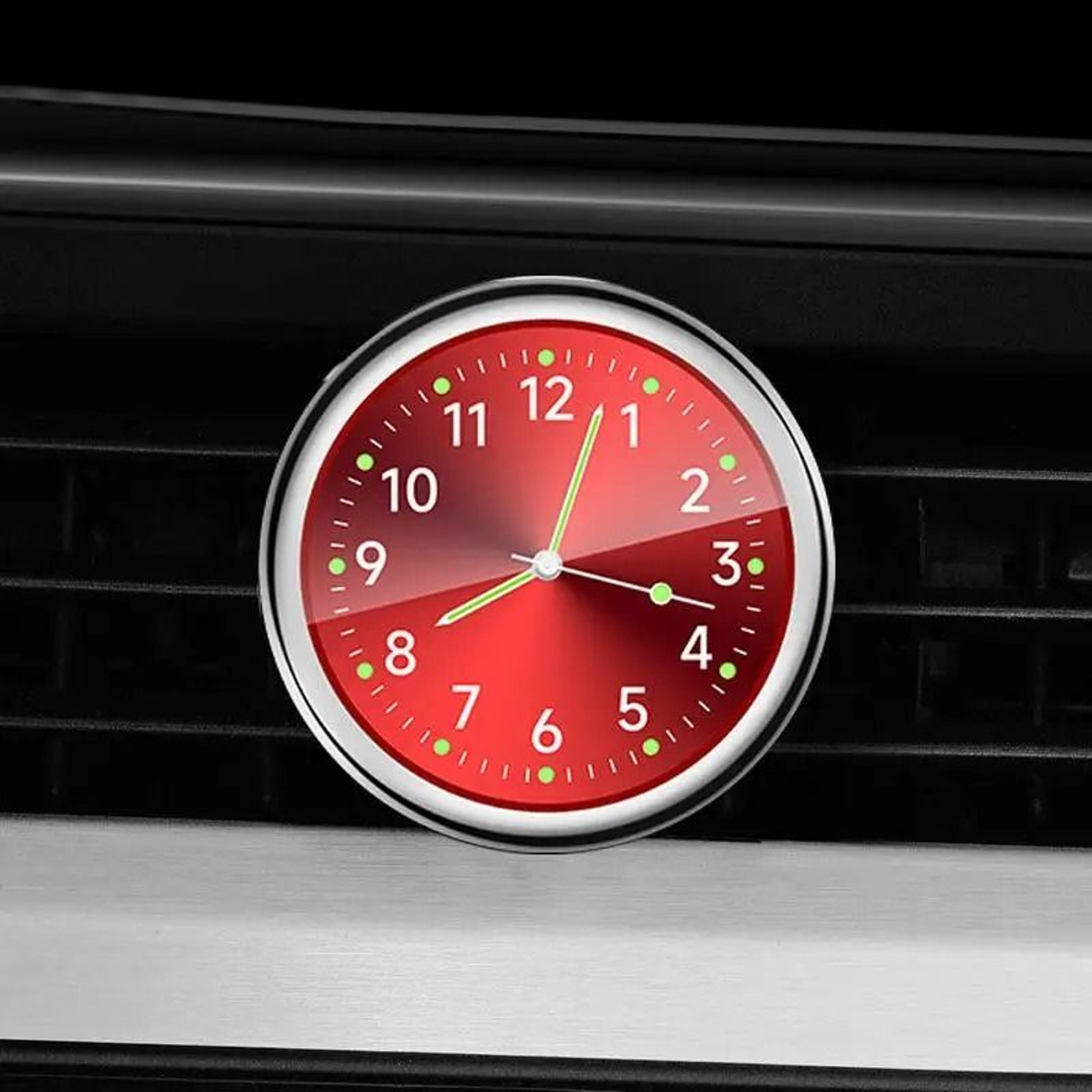 Analog Car Clock With Luminous Face 3