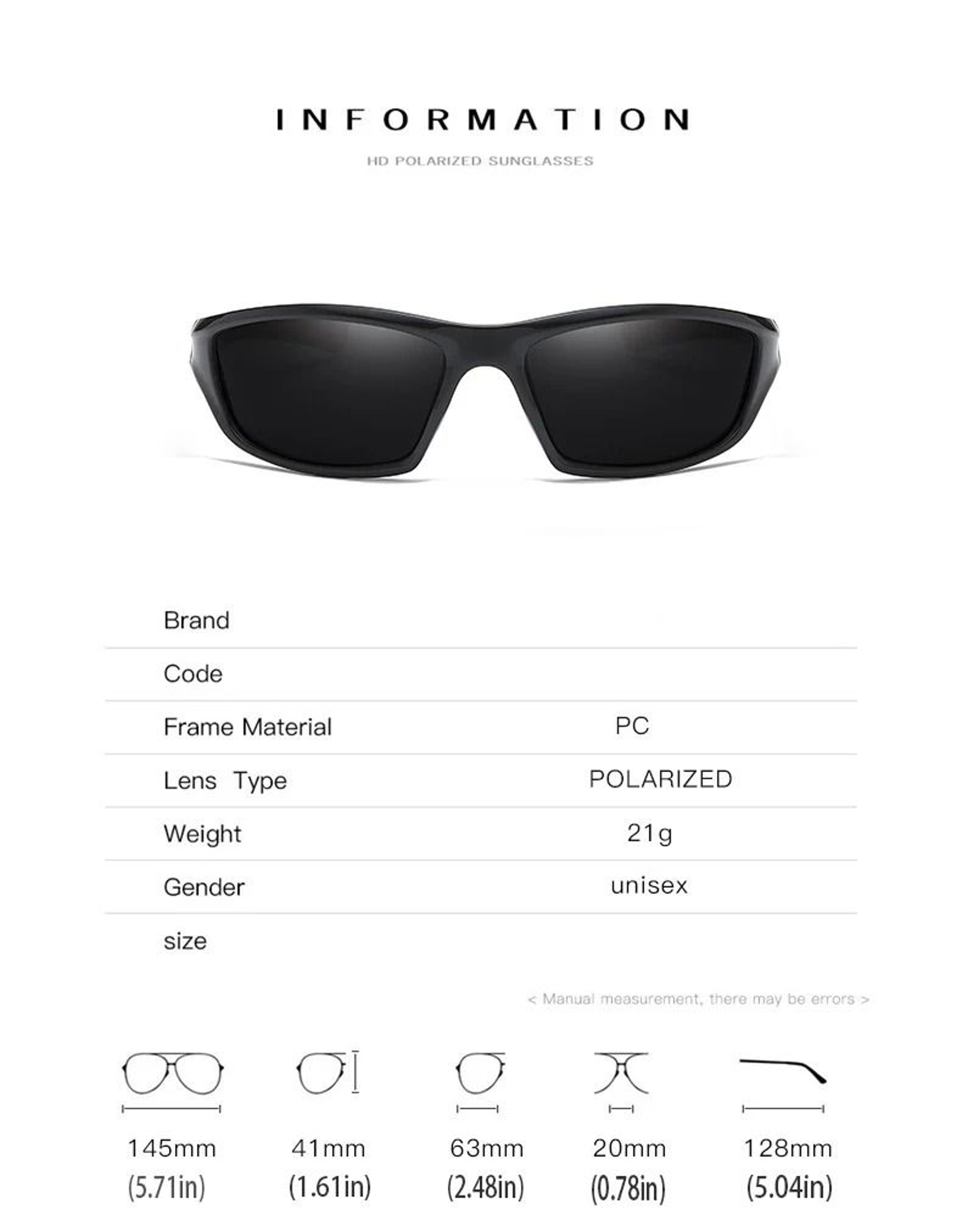 Polarized Sports Sunglasses For Outdoor Activities 1