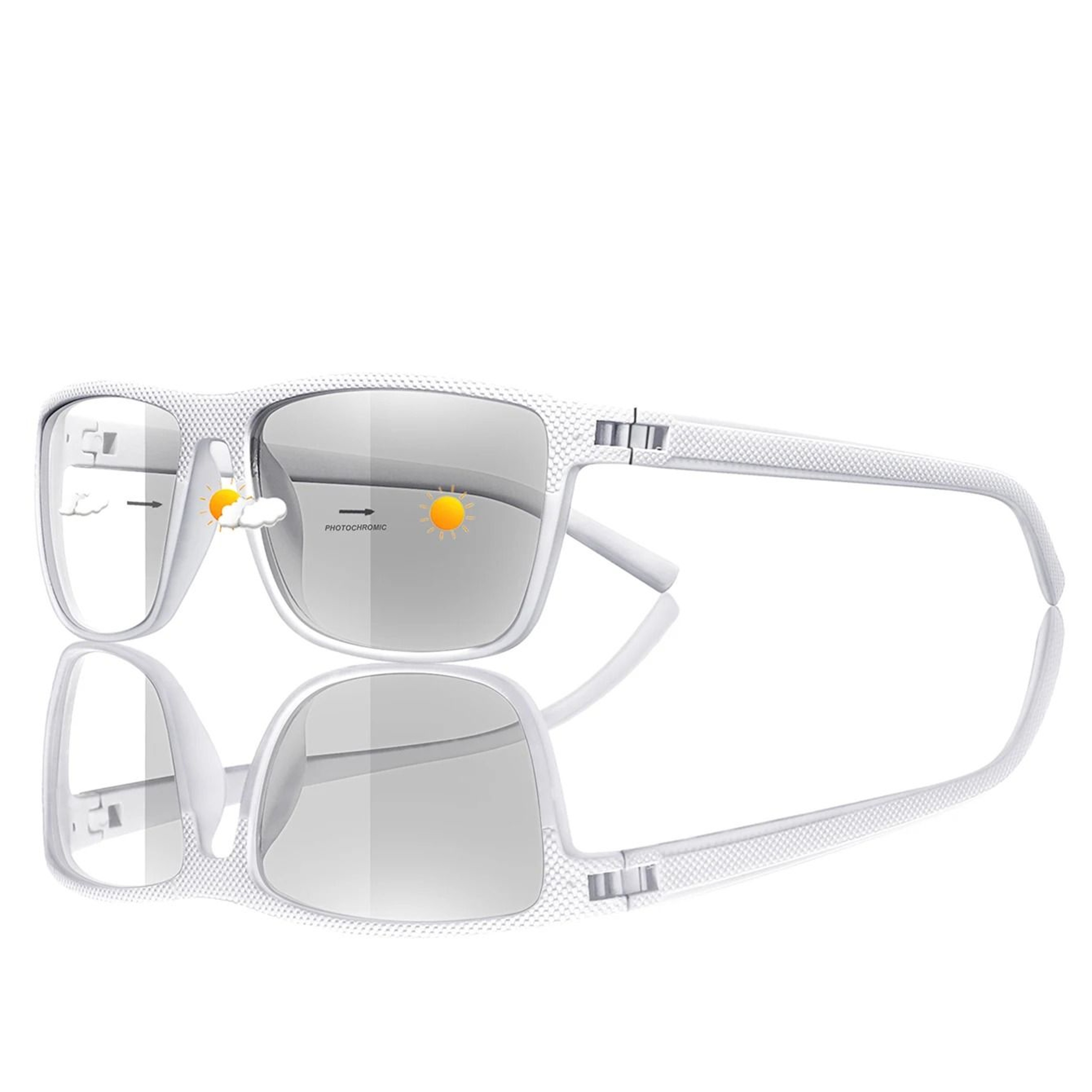 Photochromic Square Driving Sunglasses 3