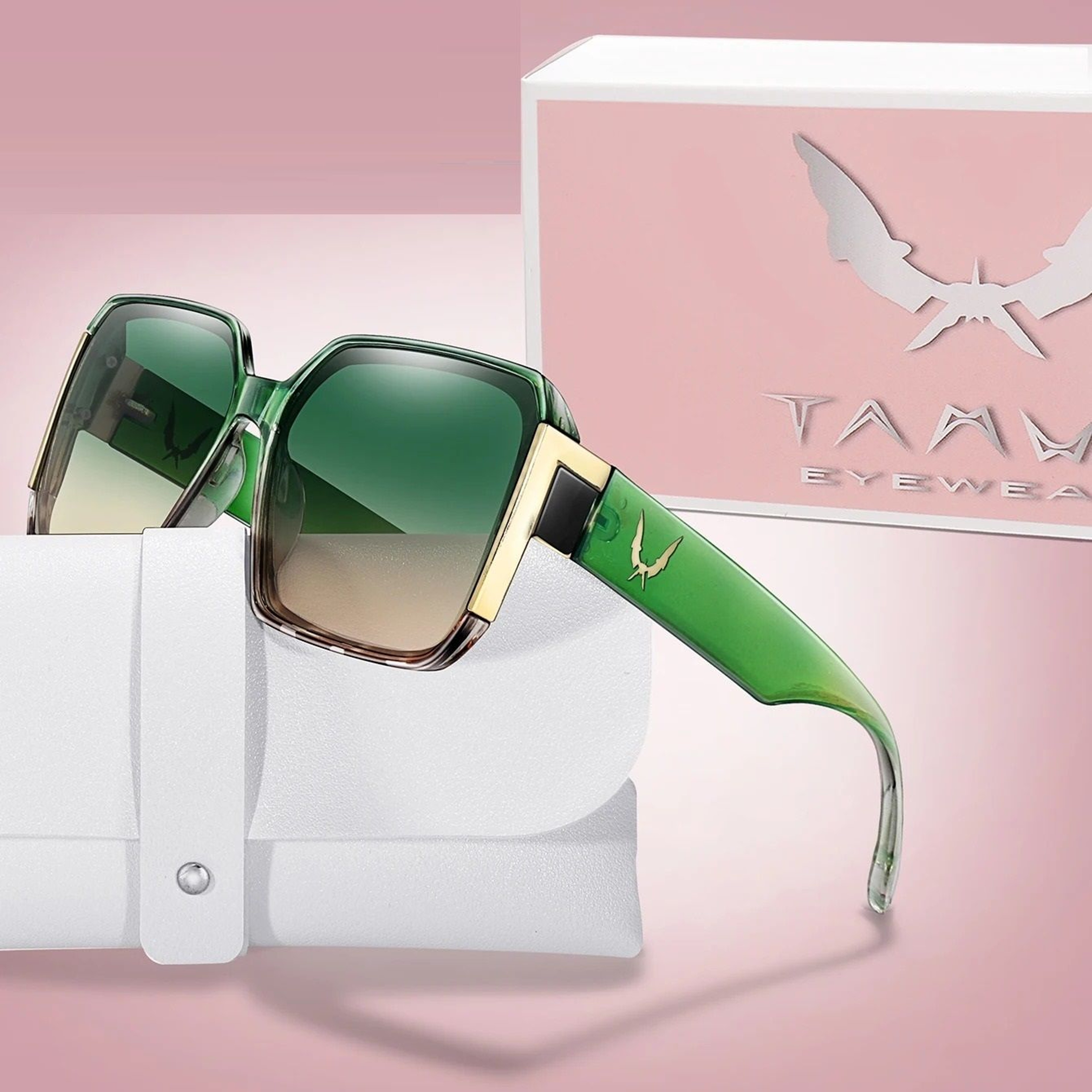 Luxury Street Square UV Protection Sunglasses 6