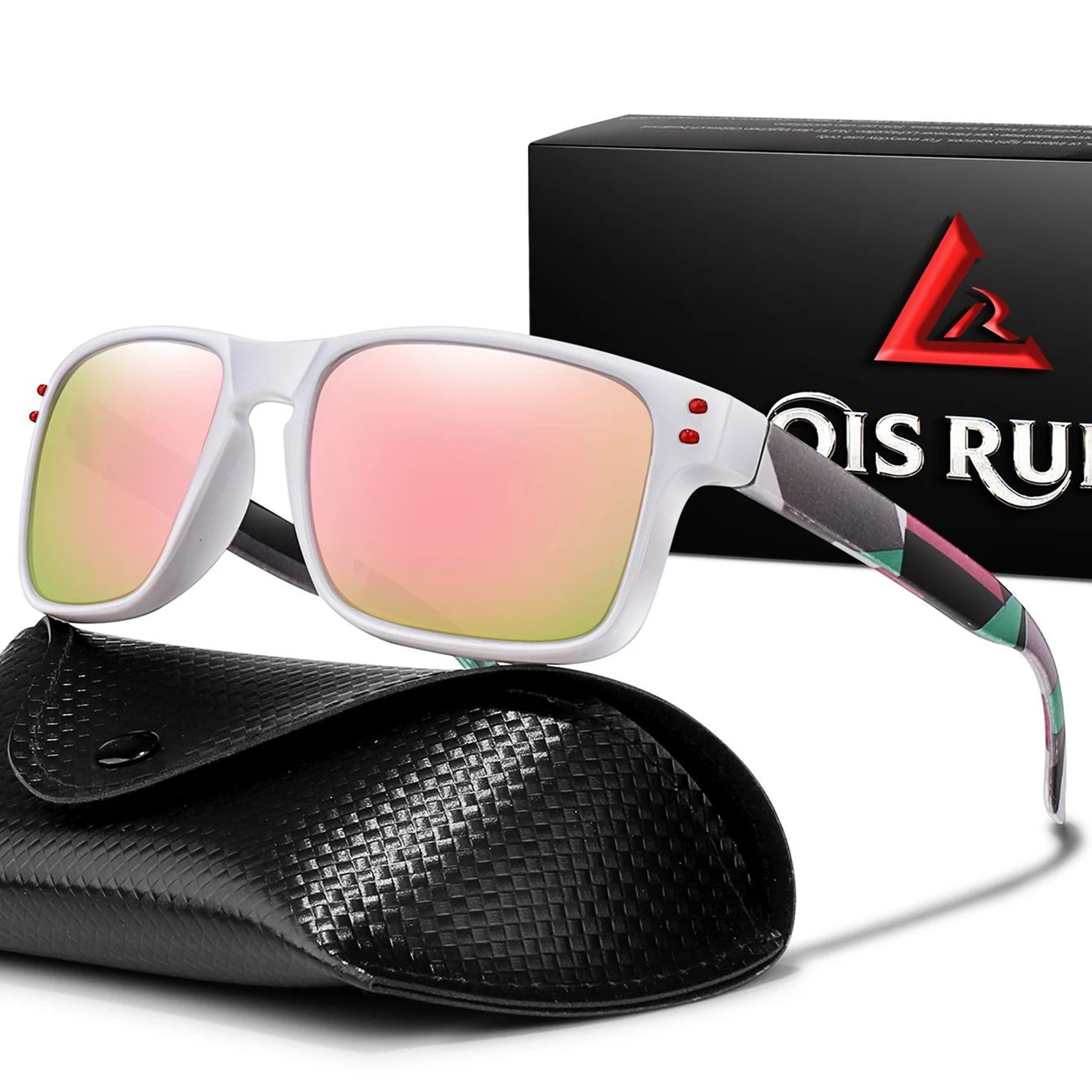 Unisex Polarized Sports Sunglasses With UV Protection And Protective Case 15