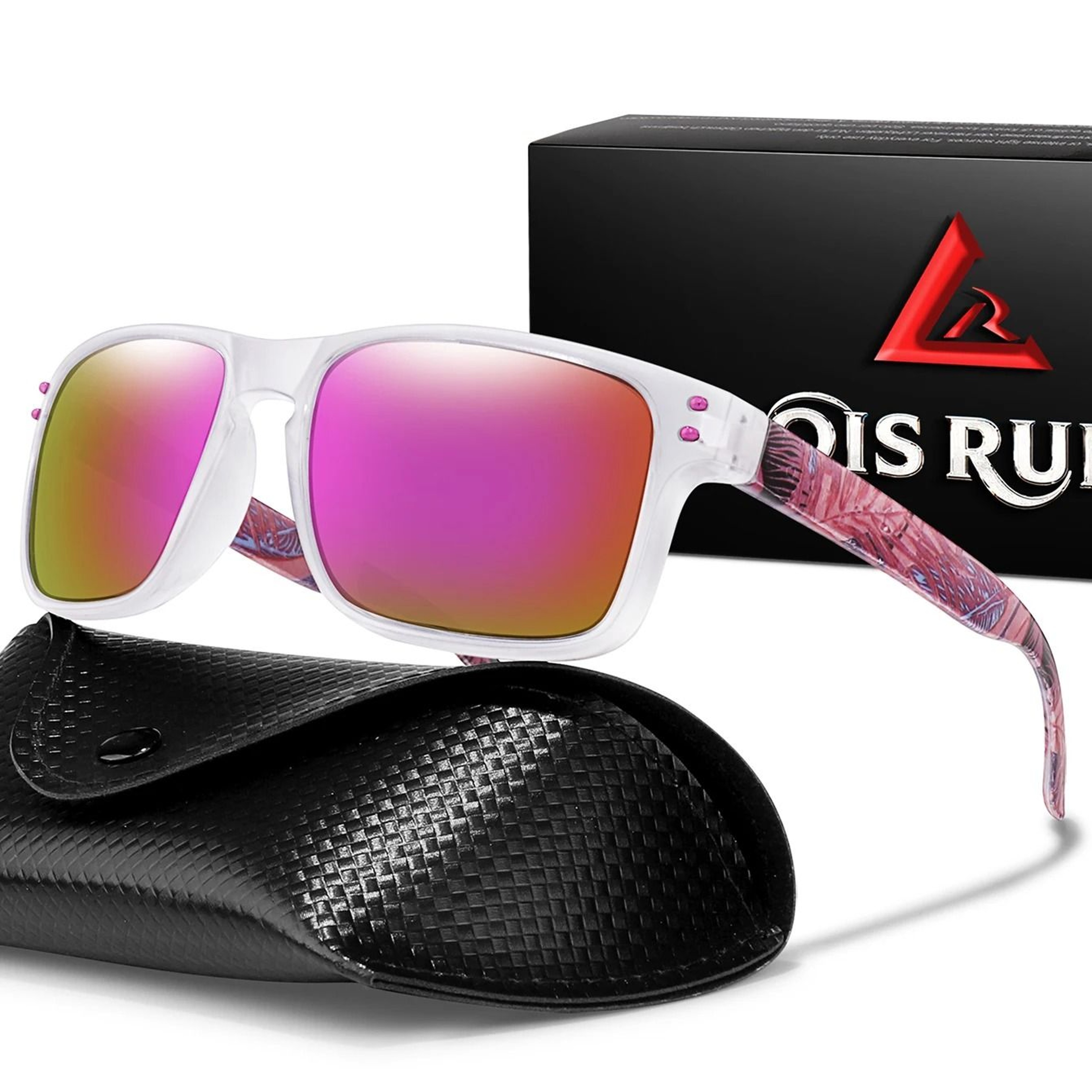Unisex Polarized Sports Sunglasses With UV Protection And Protective Case 3
