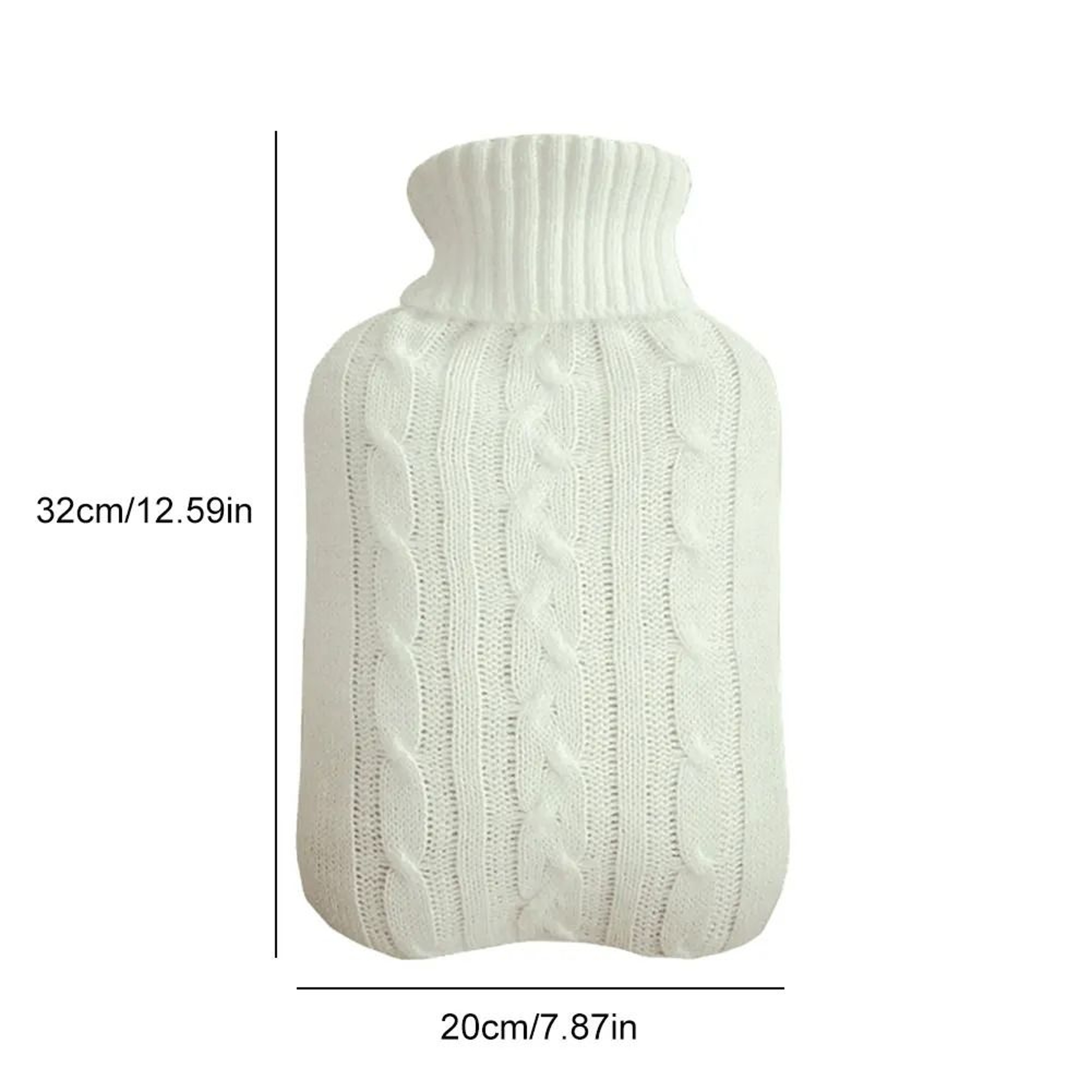 Plush Hand And Feet Warmer Hot Water Bottle With Protective Cover 5