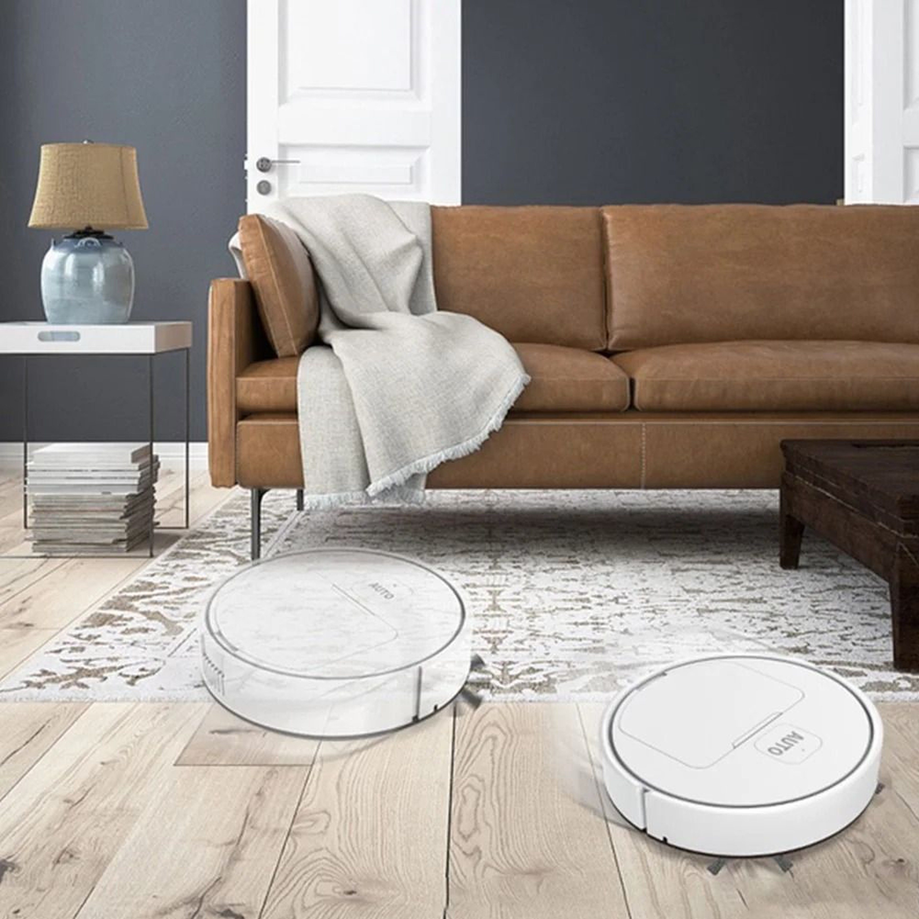3in1 Smart Robot Floor Cleaner With Sweeping And Mopping Functions 3