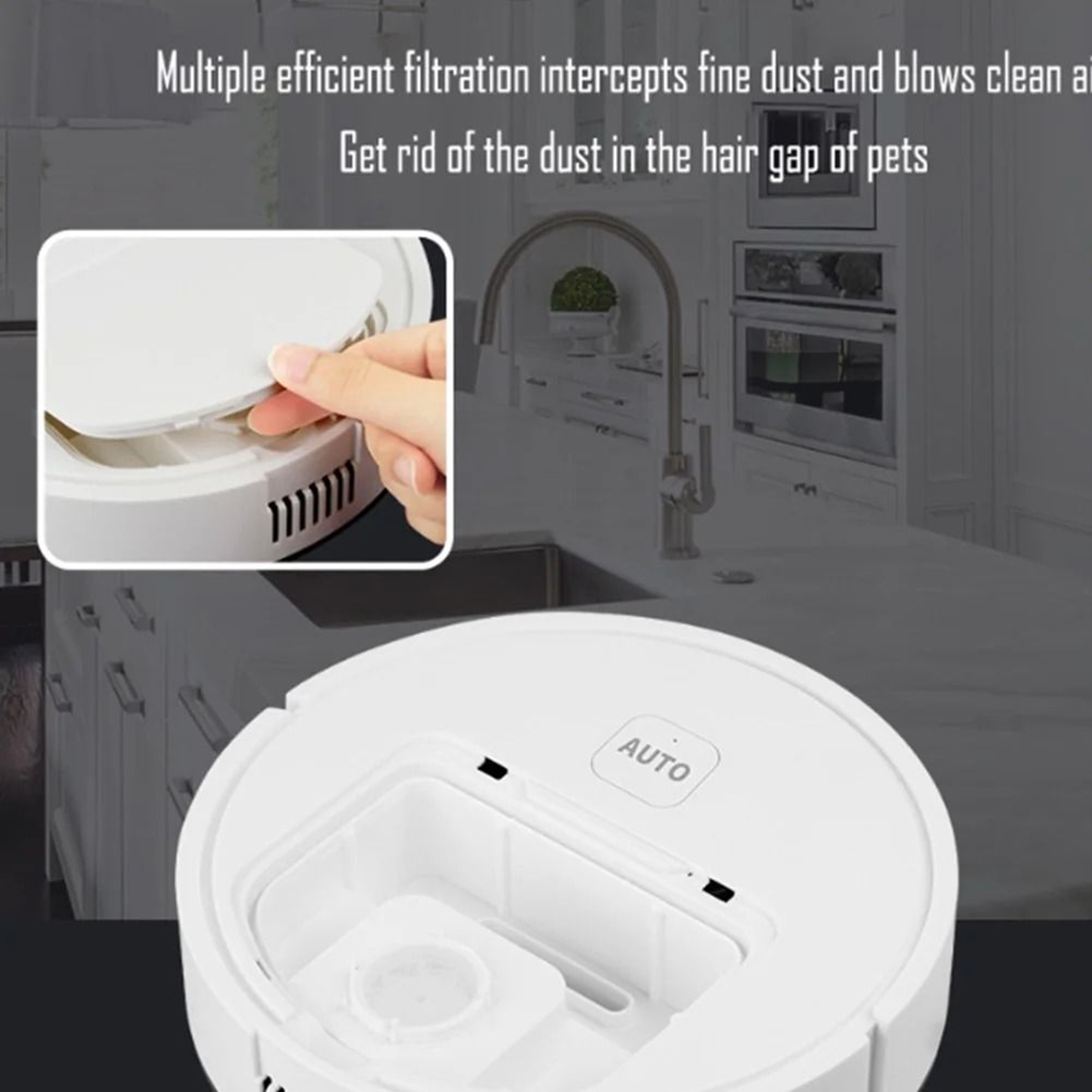 3in1 Smart Robot Floor Cleaner With Sweeping And Mopping Functions 4