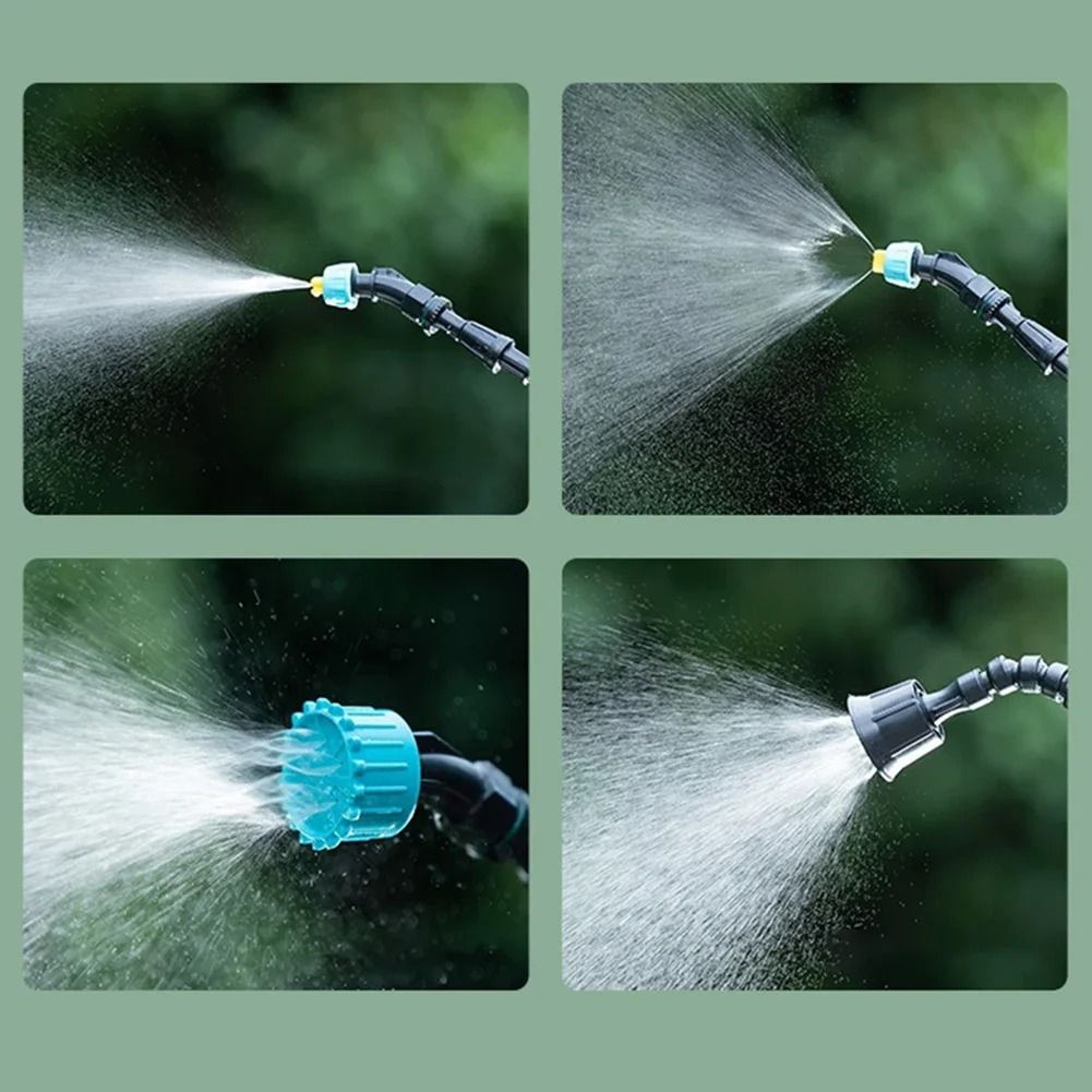 Electric Garden Sprayer With Adjustable Hose Length And Multiple Nozzles 4