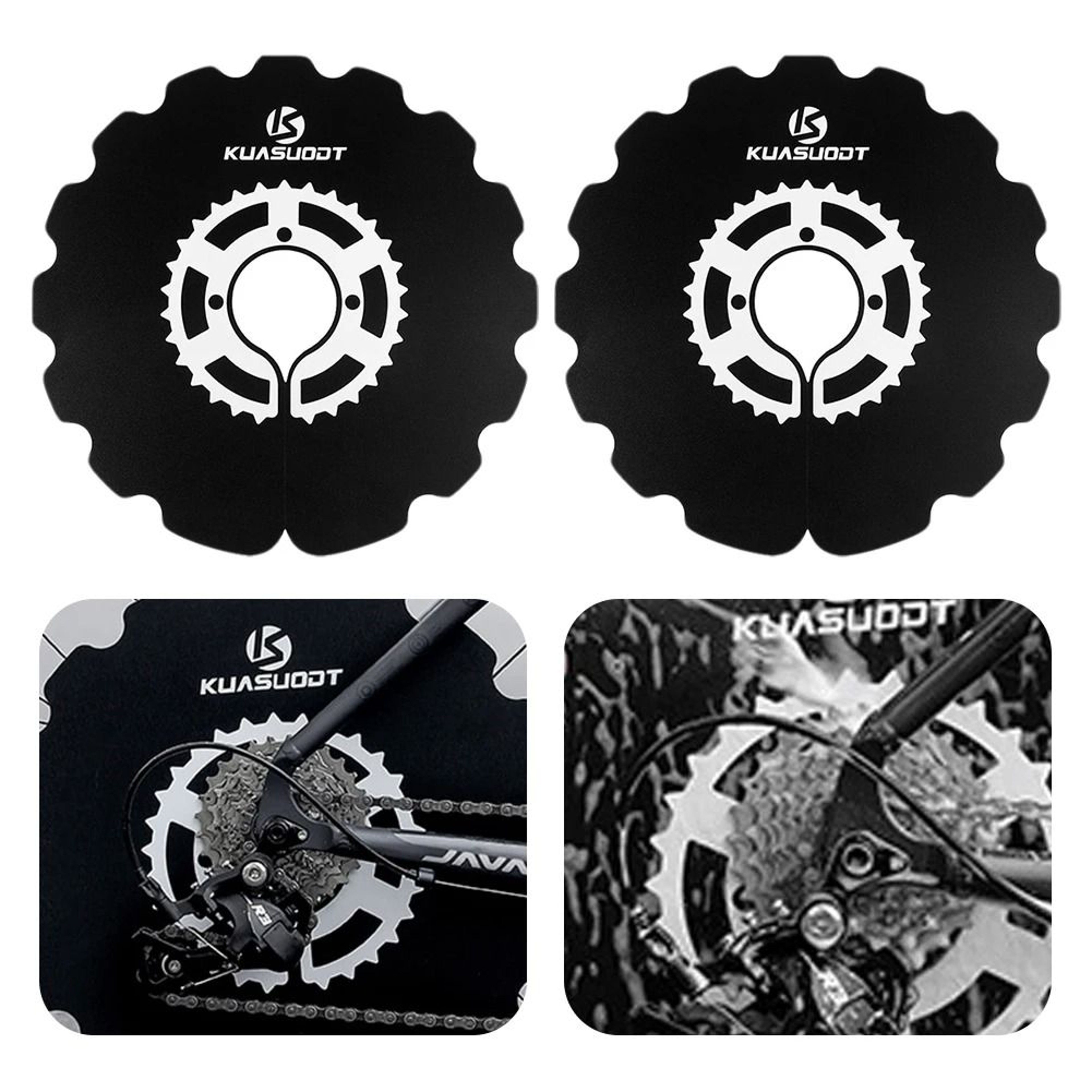 Universal Bicycle Disc Brake Protection Cover For Cleaning And Maintenance 0