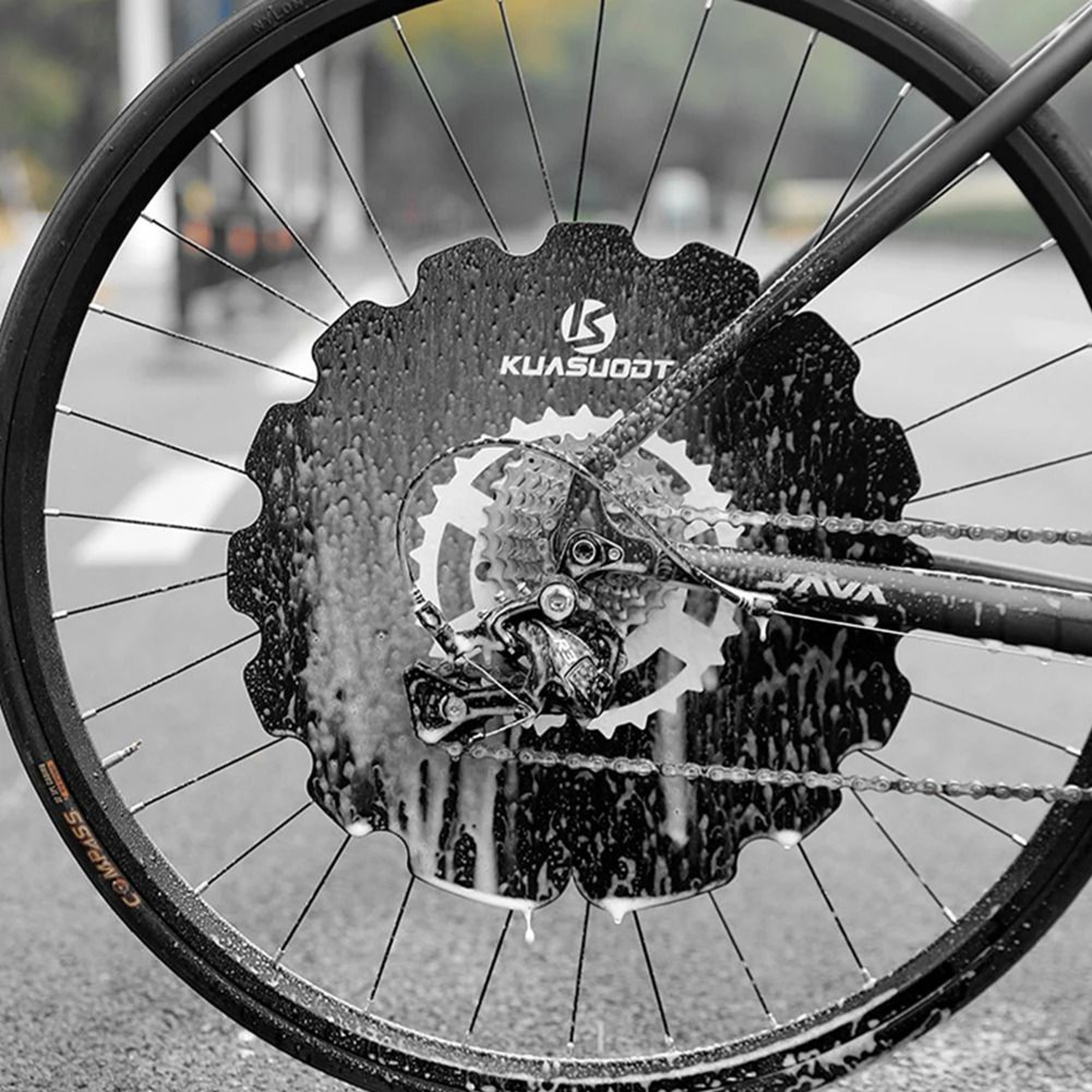 Universal Bicycle Disc Brake Protection Cover For Cleaning And Maintenance 2