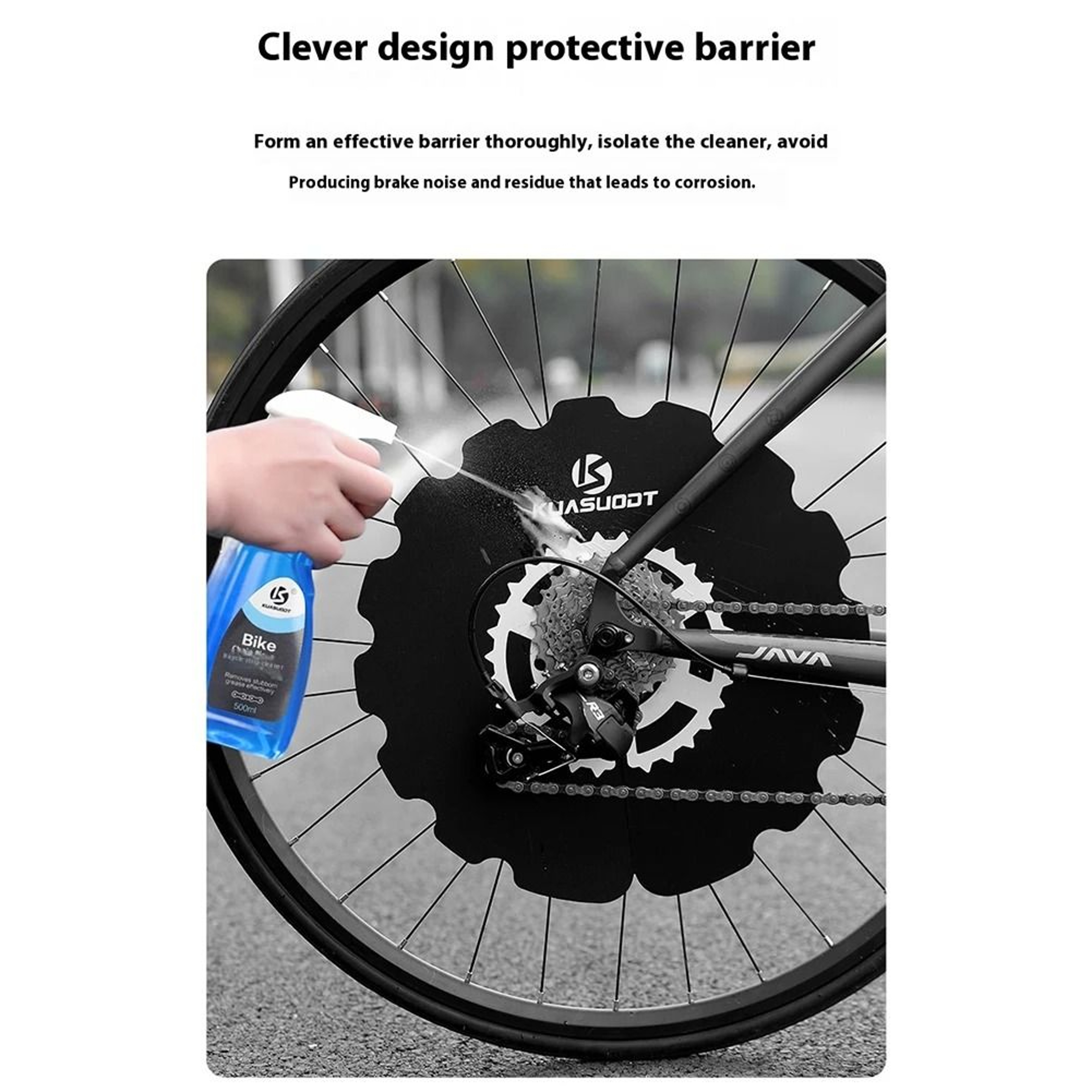 Universal Bicycle Disc Brake Protection Cover For Cleaning And Maintenance 3