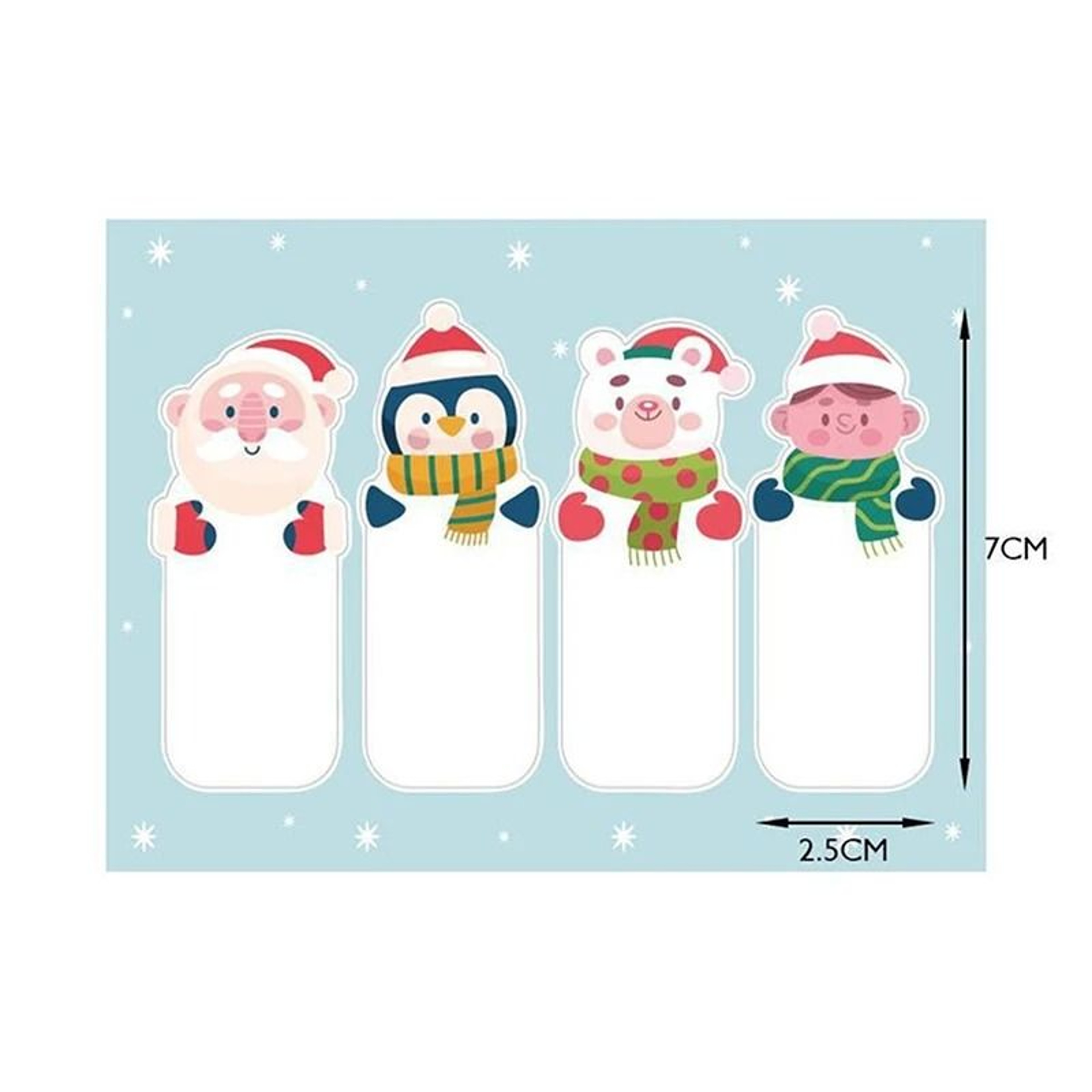 Christmas Gift Sealing Stickers Set For Holiday Packaging And Decoration 6