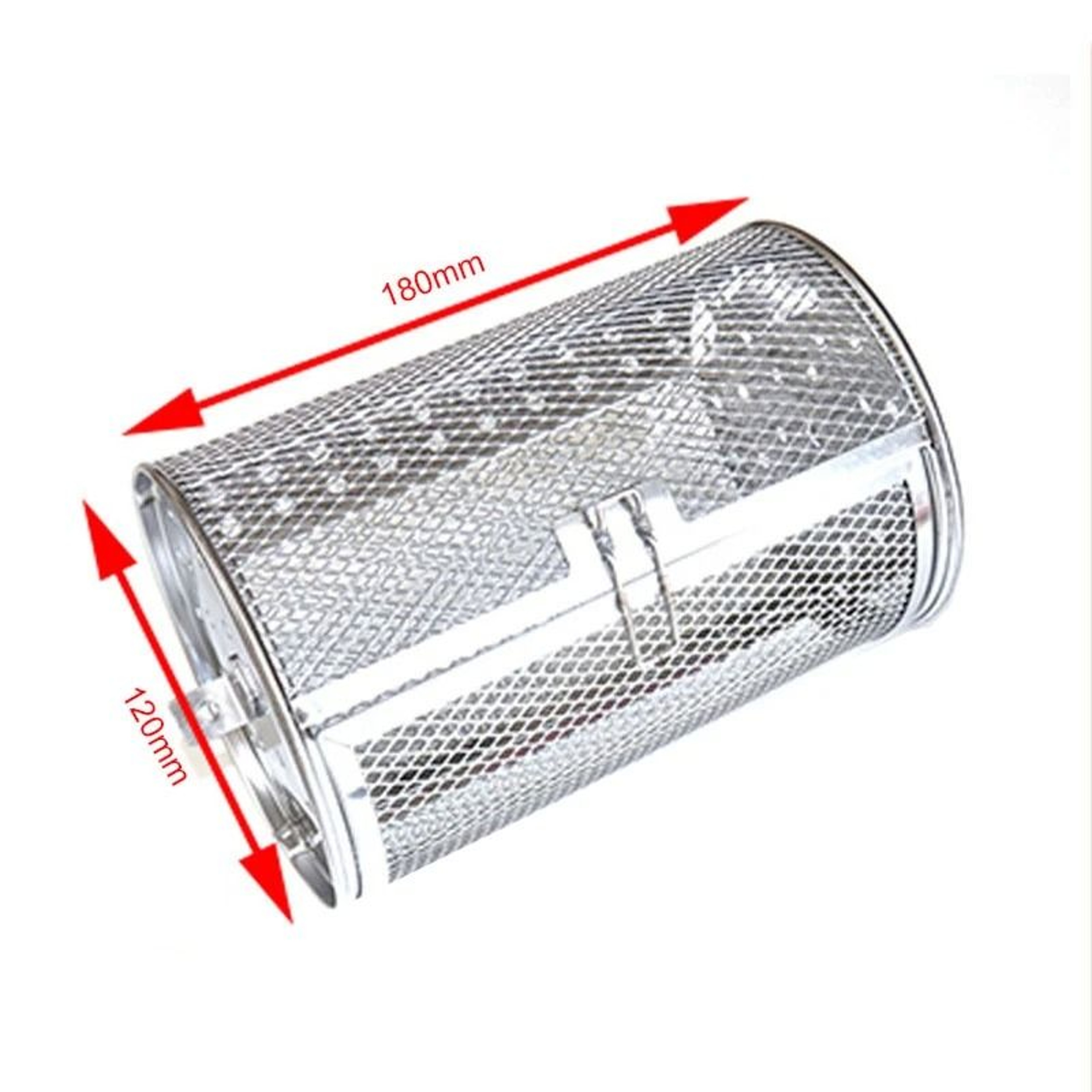 Stainless Steel Rotisserie Grill Basket Drum For Oven And Air Fryer Cooking 6