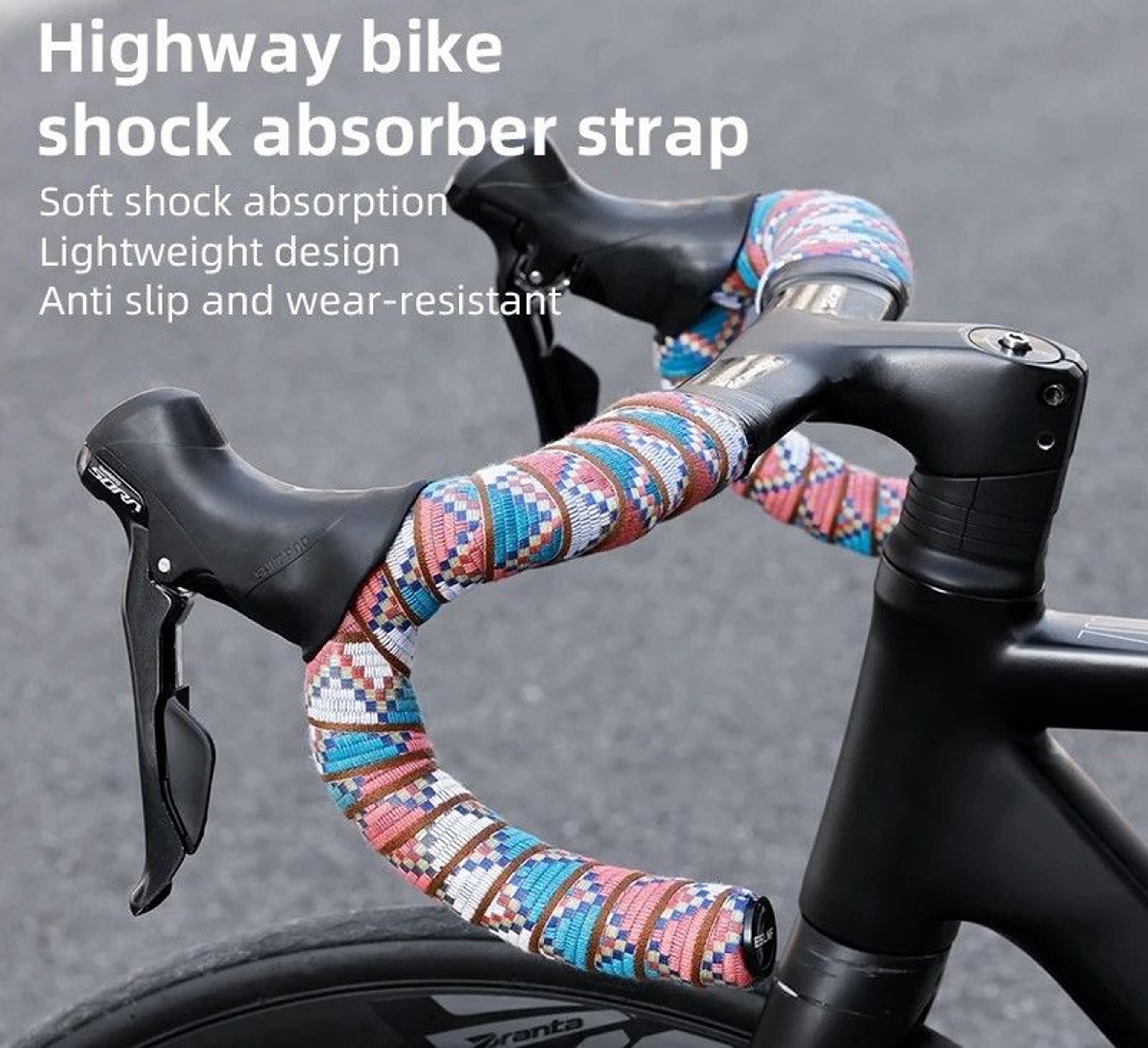 High Elasticity AntiSlip Bicycle Handlebar Tape For Comfort And Grip 1