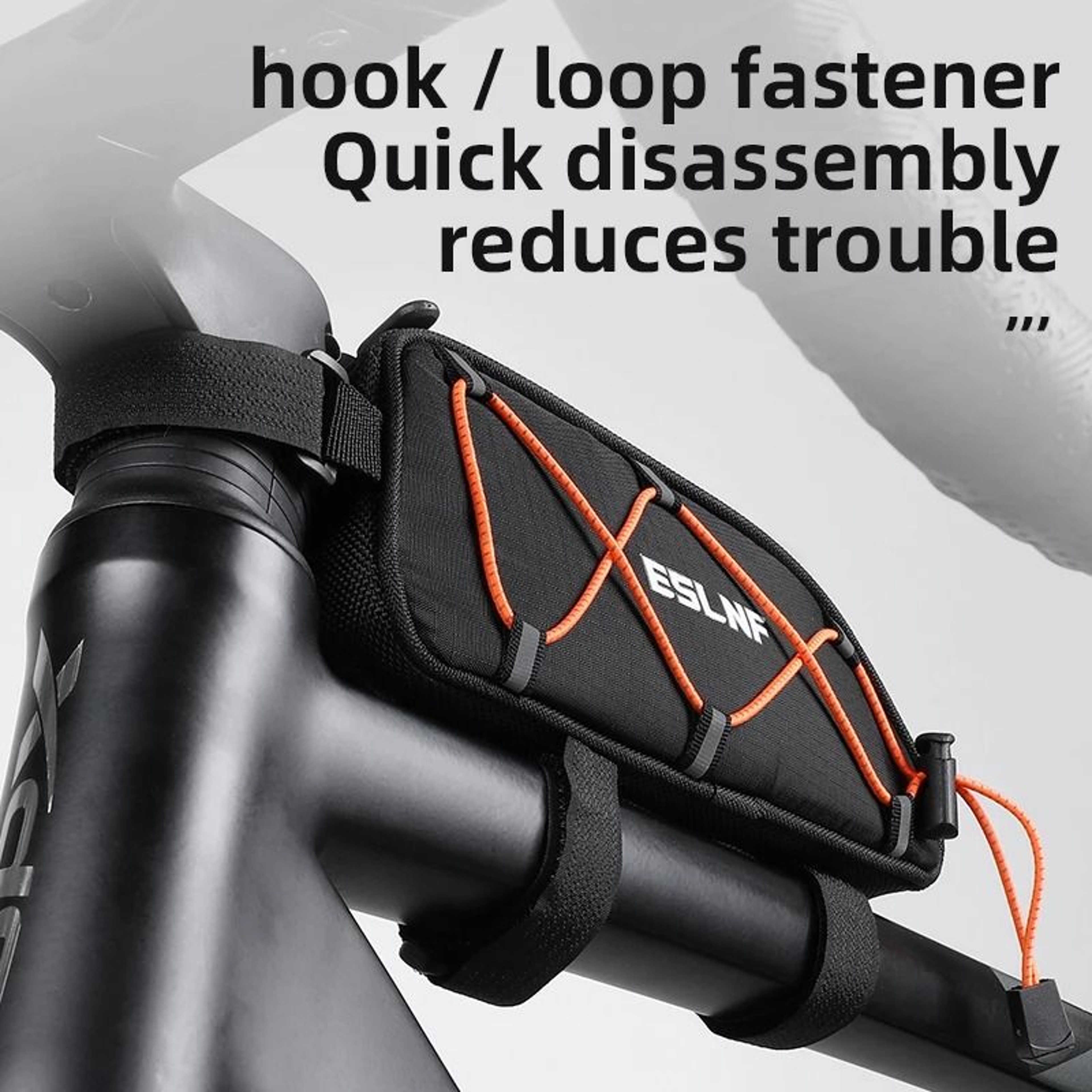 Waterproof Reflective Bicycle Frame Bag For Front Top Tube Storage 3