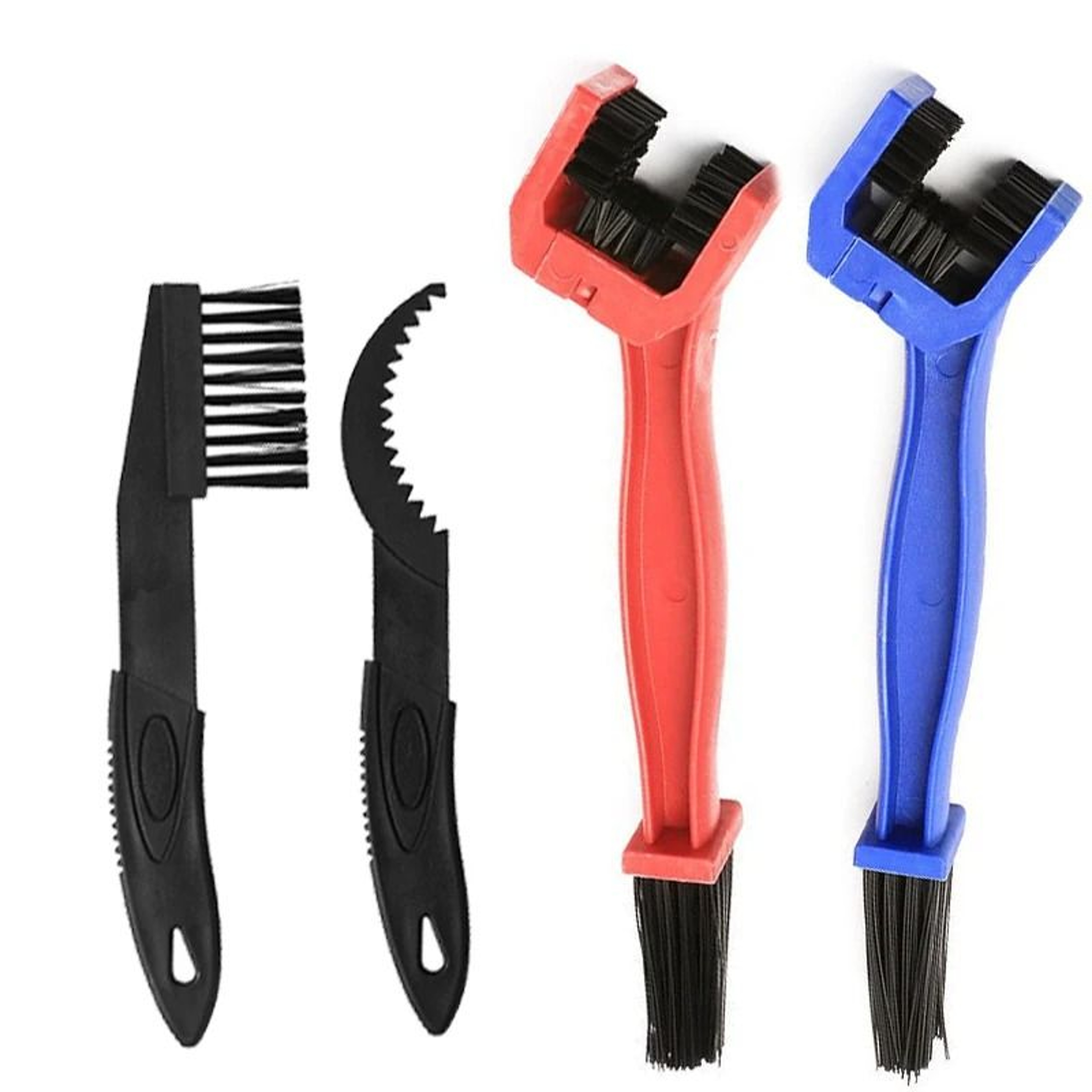 Bicycle Chain And Flywheel Cleaning Brush Tool With Nylon Bristles 0