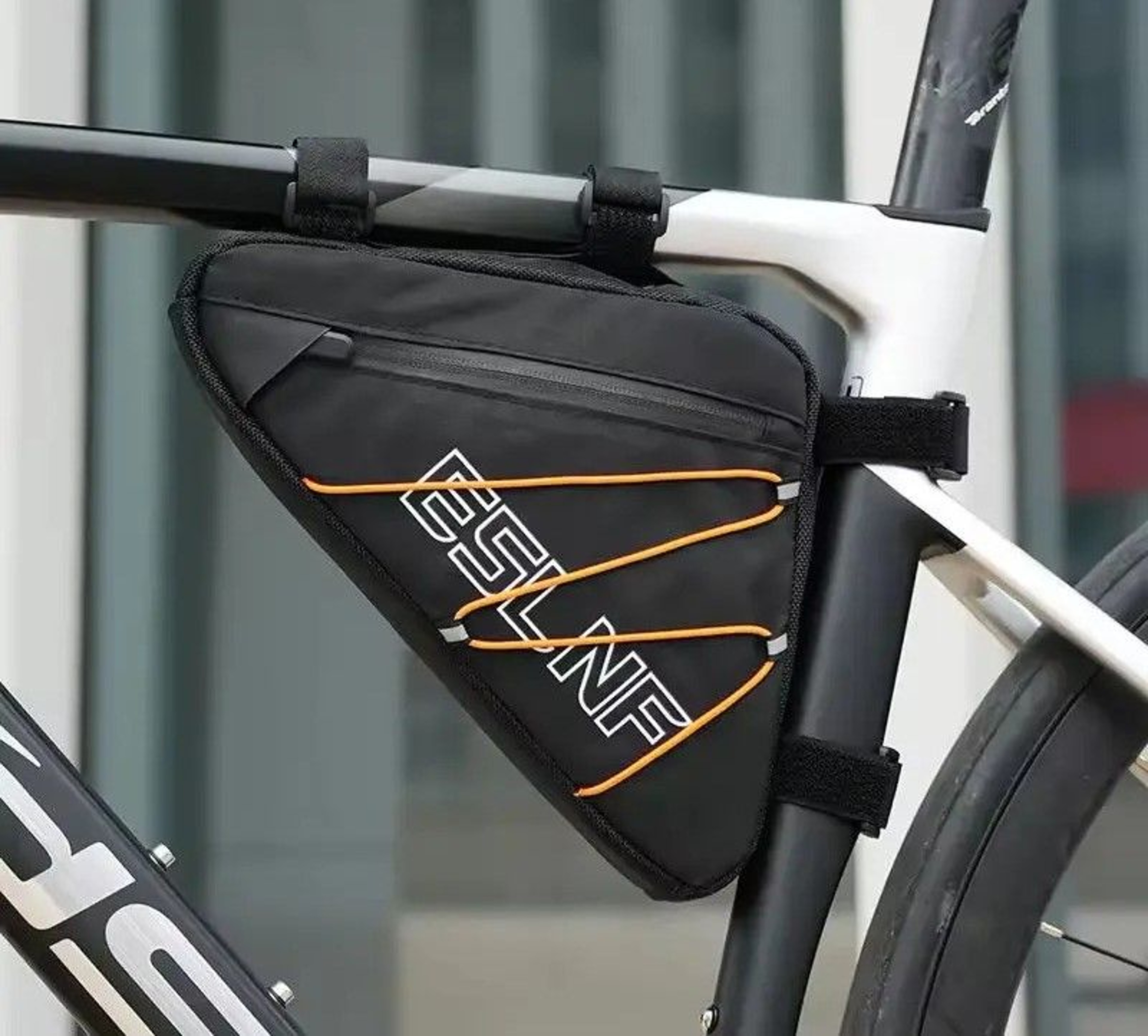 Large Capacity Bike Frame Triangle Bag For Cycling Storage 0