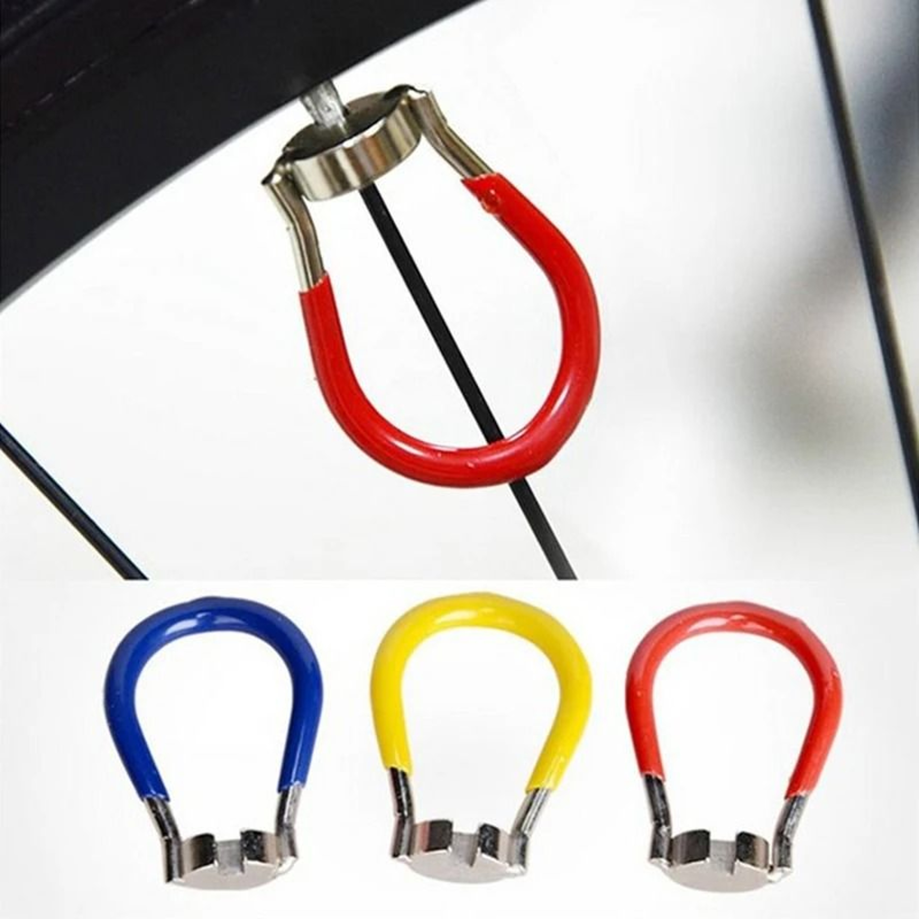 Bicycle Spoke Wrench Circle Adjusting Tool For Bike Maintenance 1