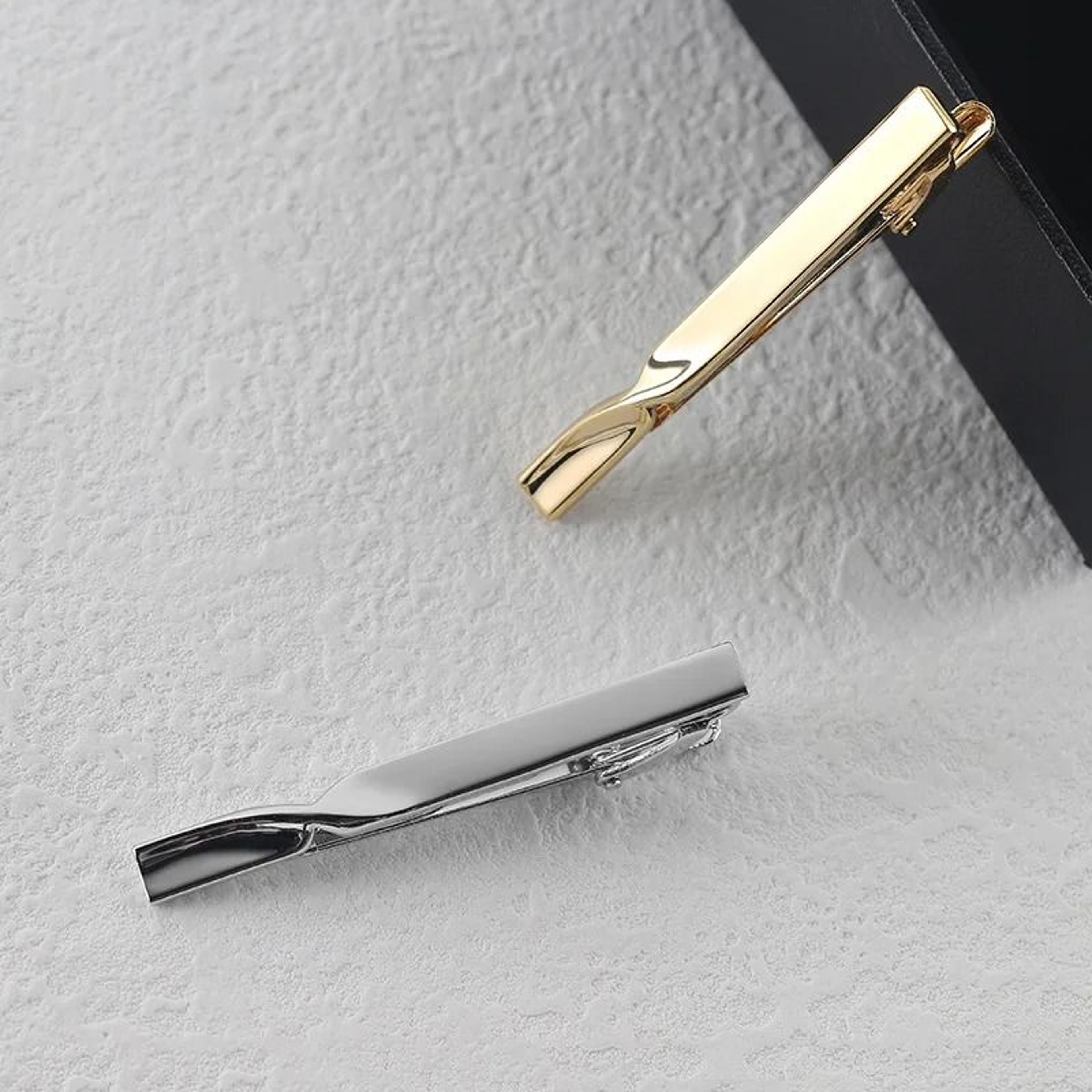 Stylish Mens Business Tie Clip Bar For Regular Ties 2