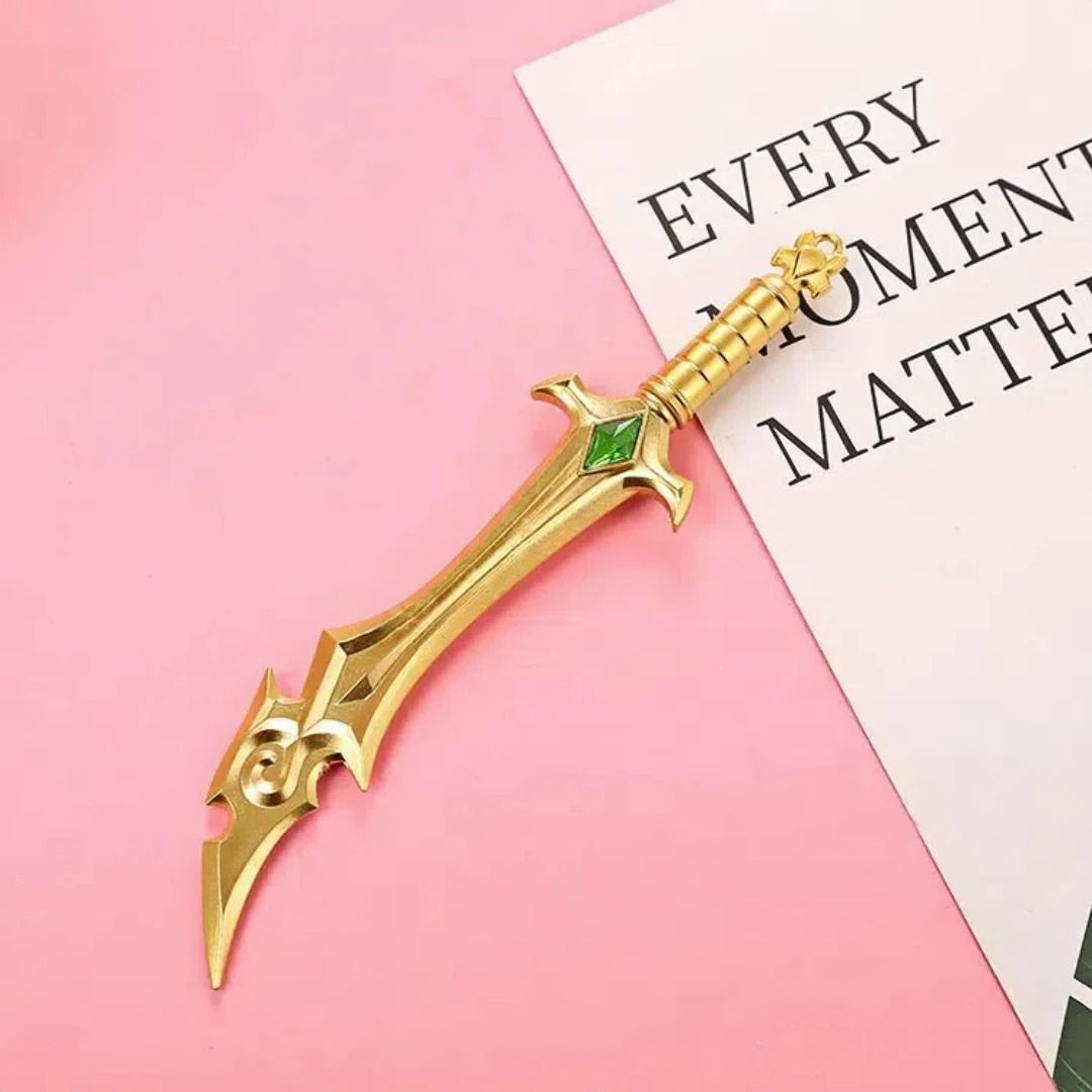 Creative Gem Sword Shaped Water Pen Set Cool Novelty Stationery Gift 6