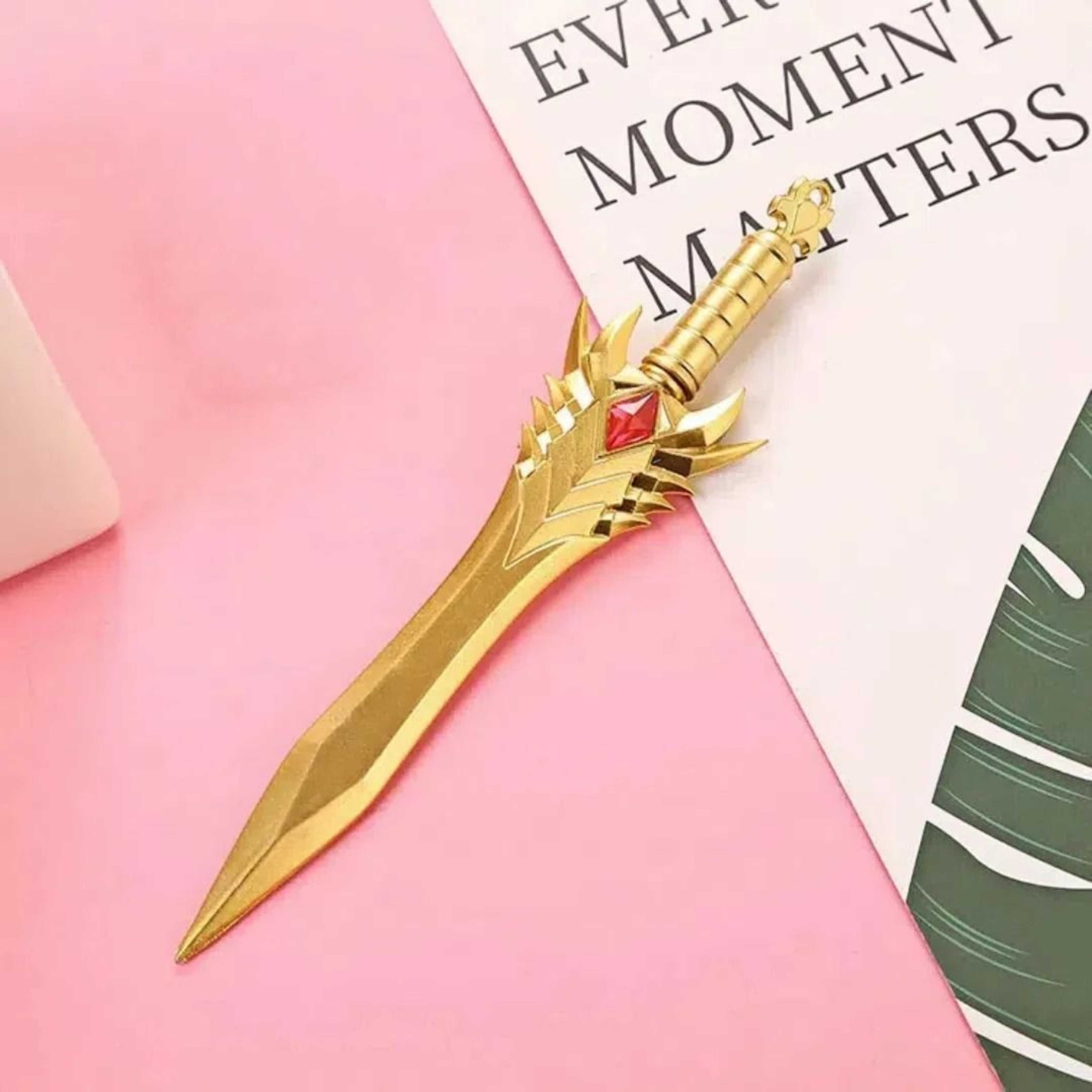 Creative Gem Sword Shaped Water Pen Set Cool Novelty Stationery Gift 7
