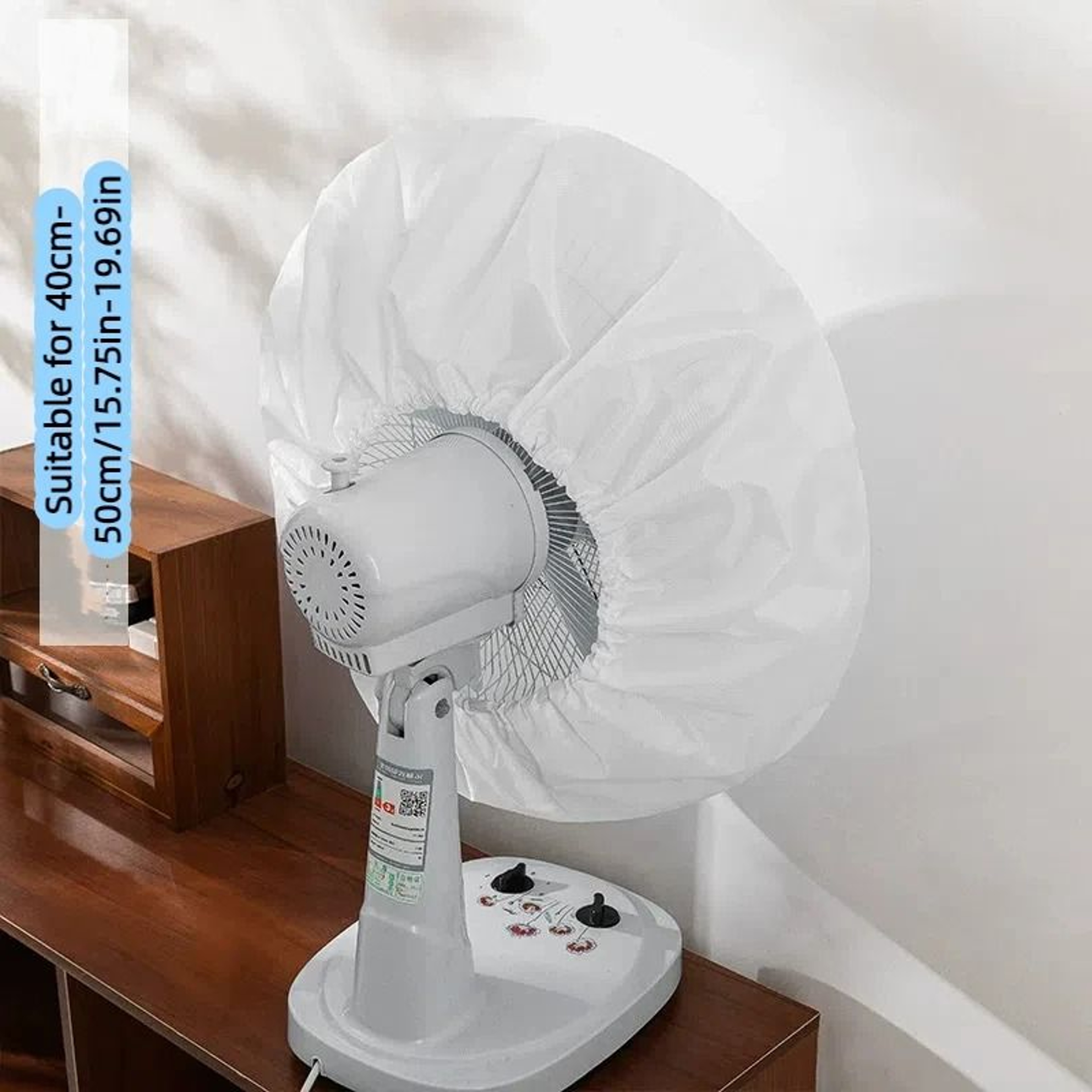 Reusable Fan Cover Easy Install And Clean For Fan Blades 15 To 20 Inch Diameter 0