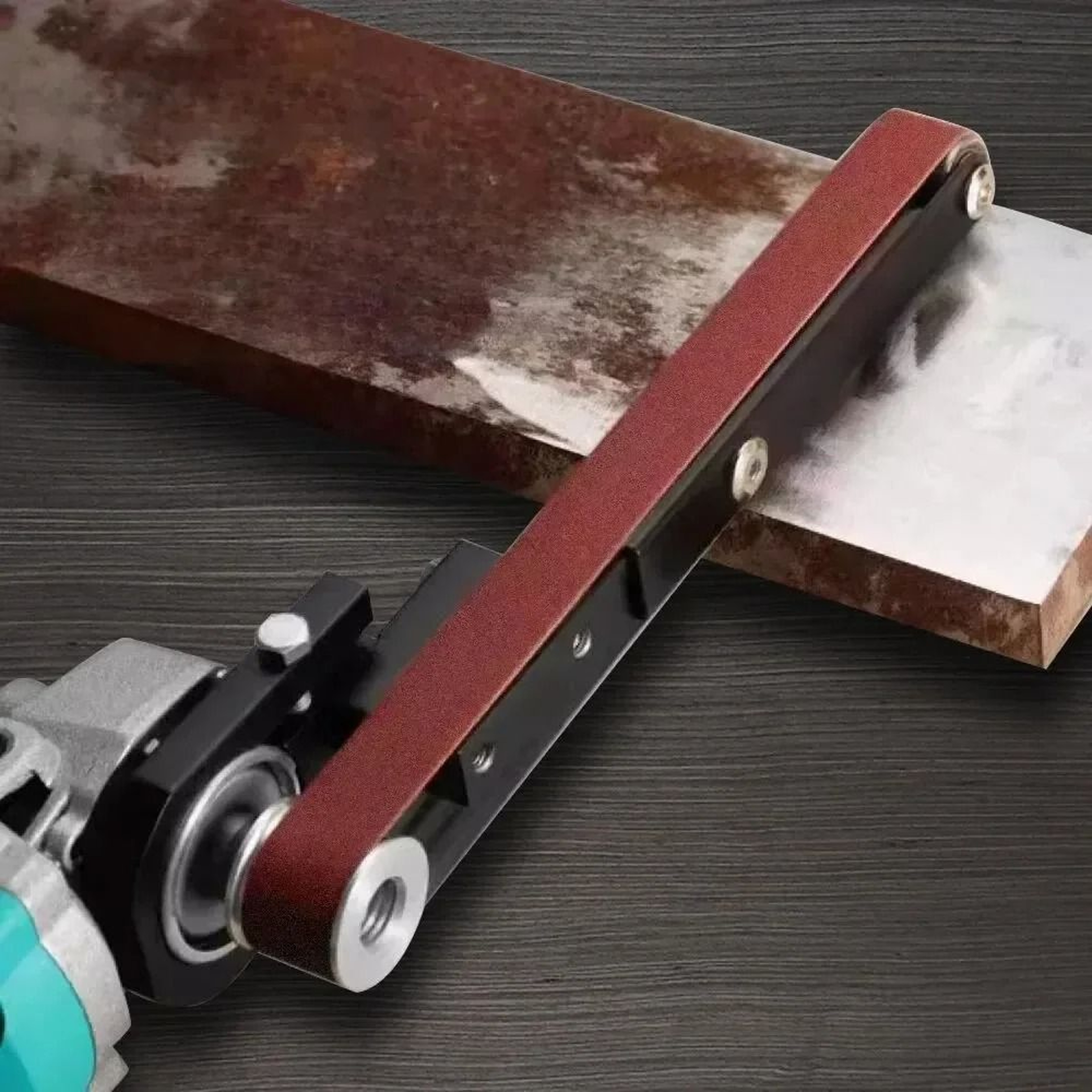 Angle Grinder Belt Sanding Conversion Tool For Workshop Projects 0