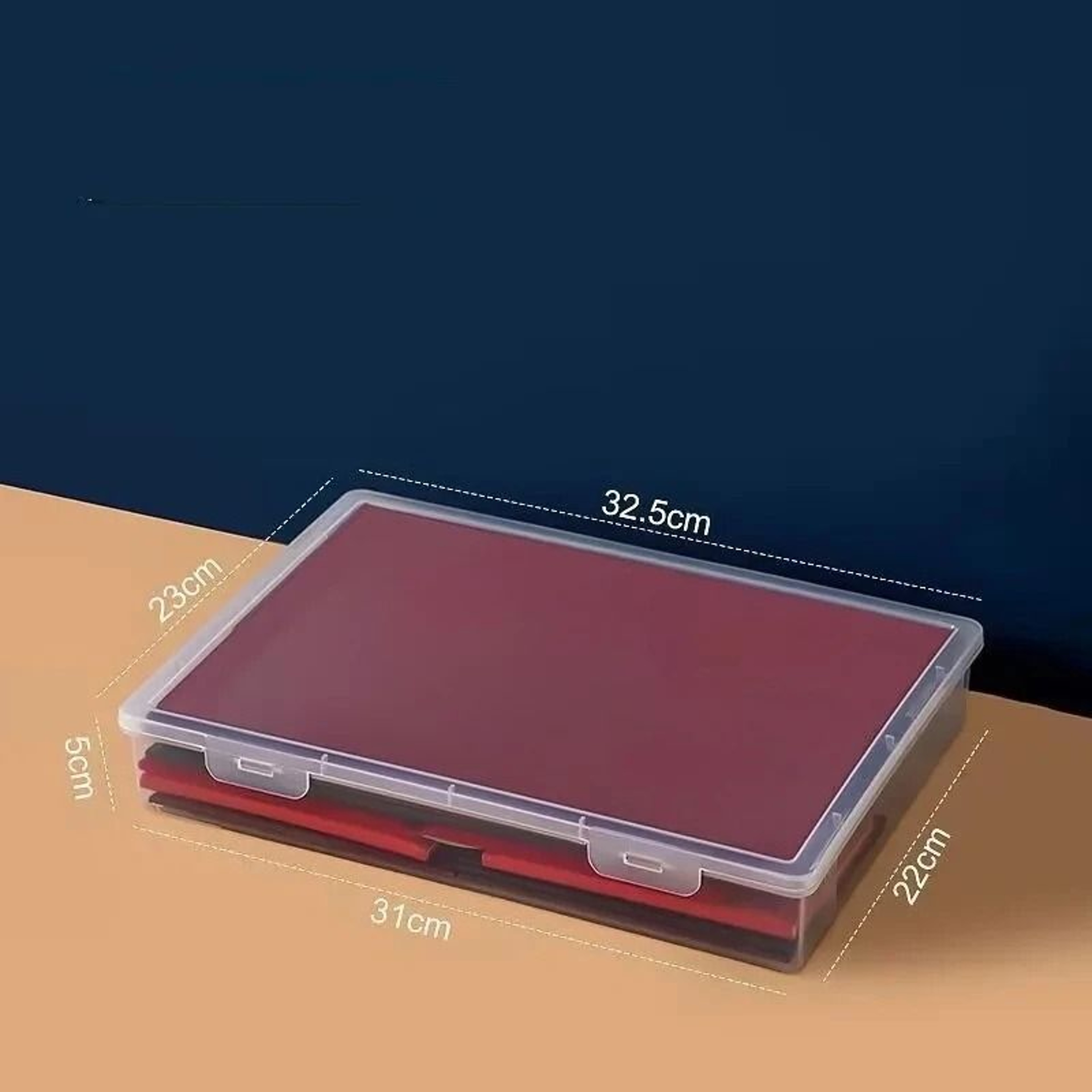 Transparent Storage Container Dustproof Plastic Box For Organizing 8