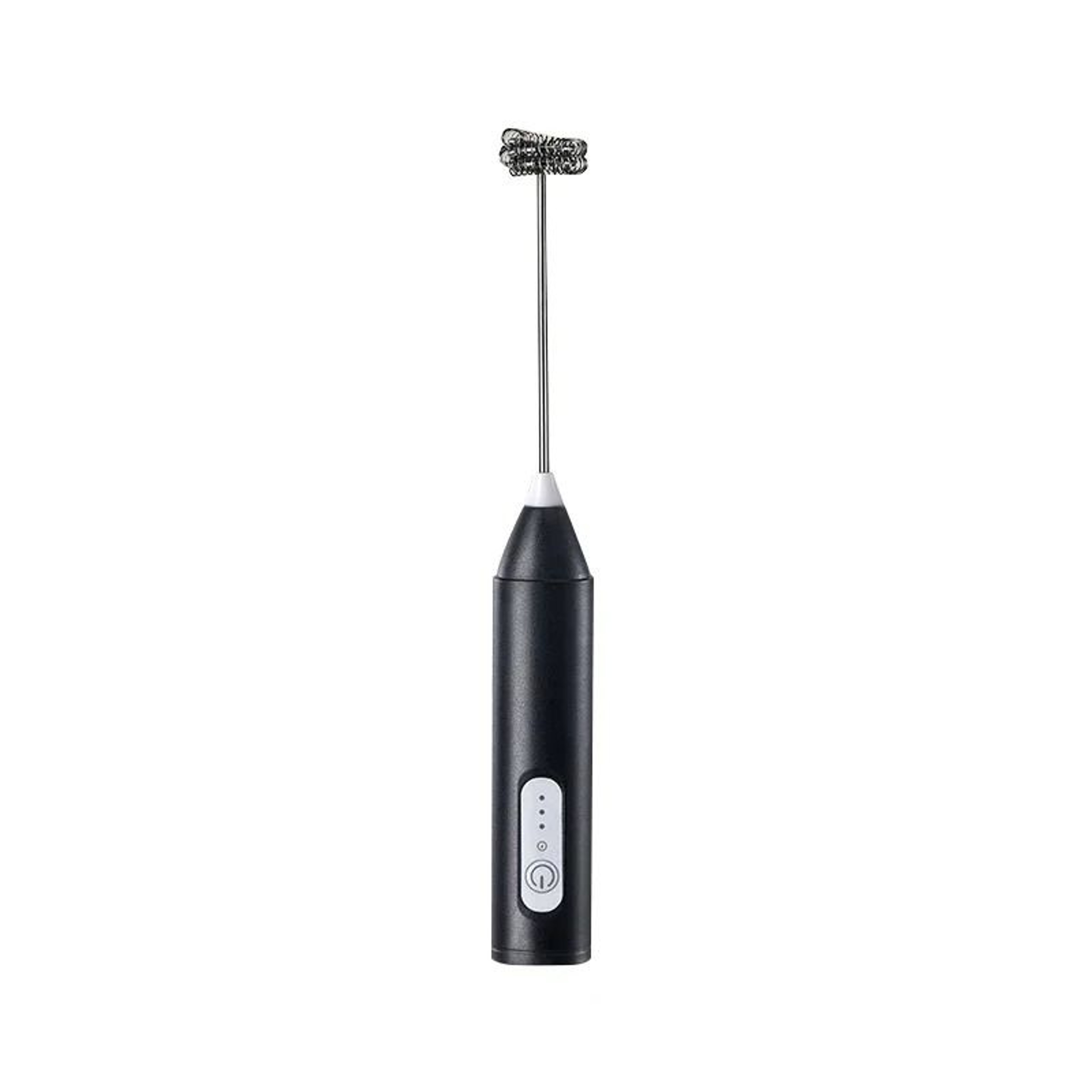 USB Rechargeable Mini Milk Frother With Three Speed Foam Maker 6