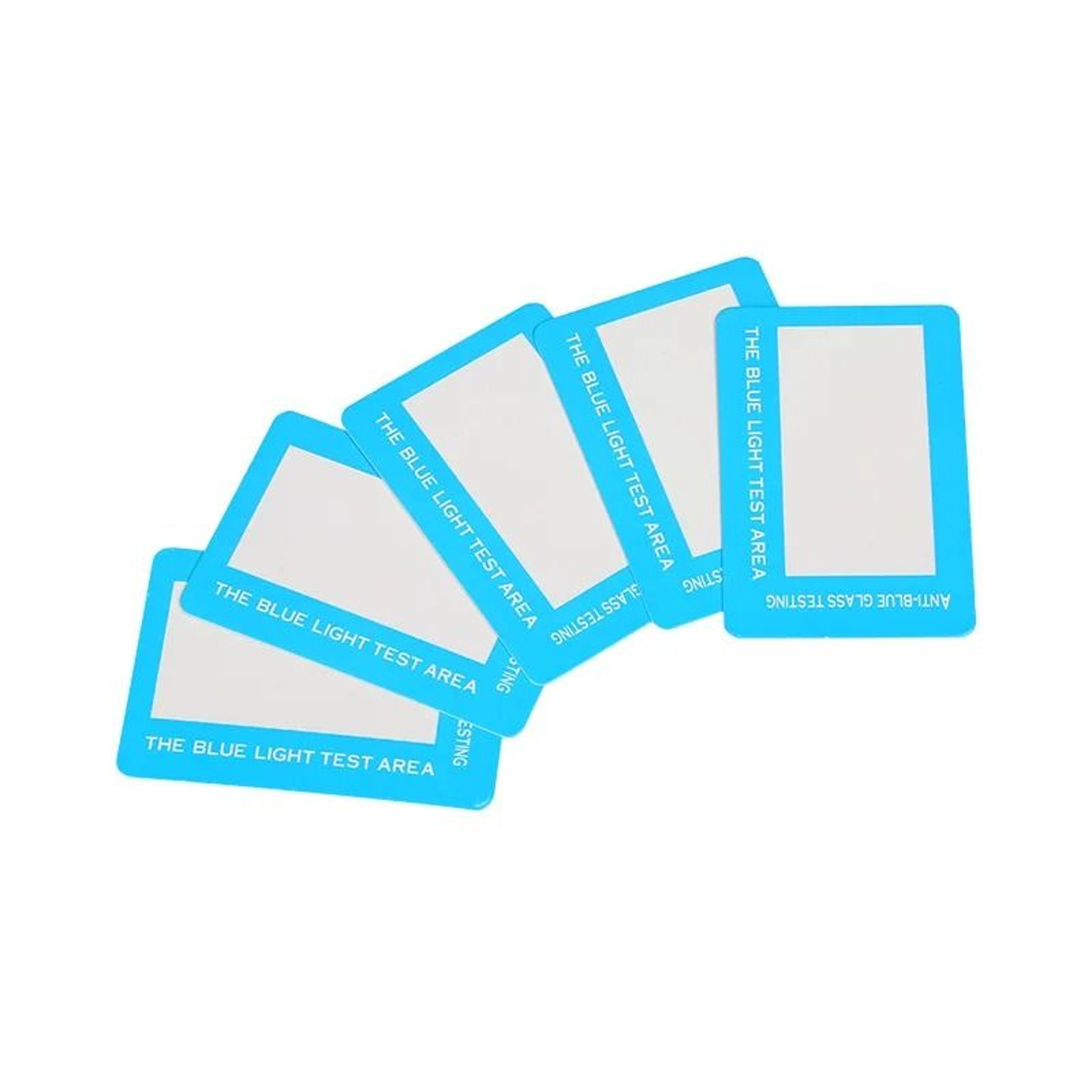 Blu Ray Glasses Test Card Set For Lens Inspection 0
