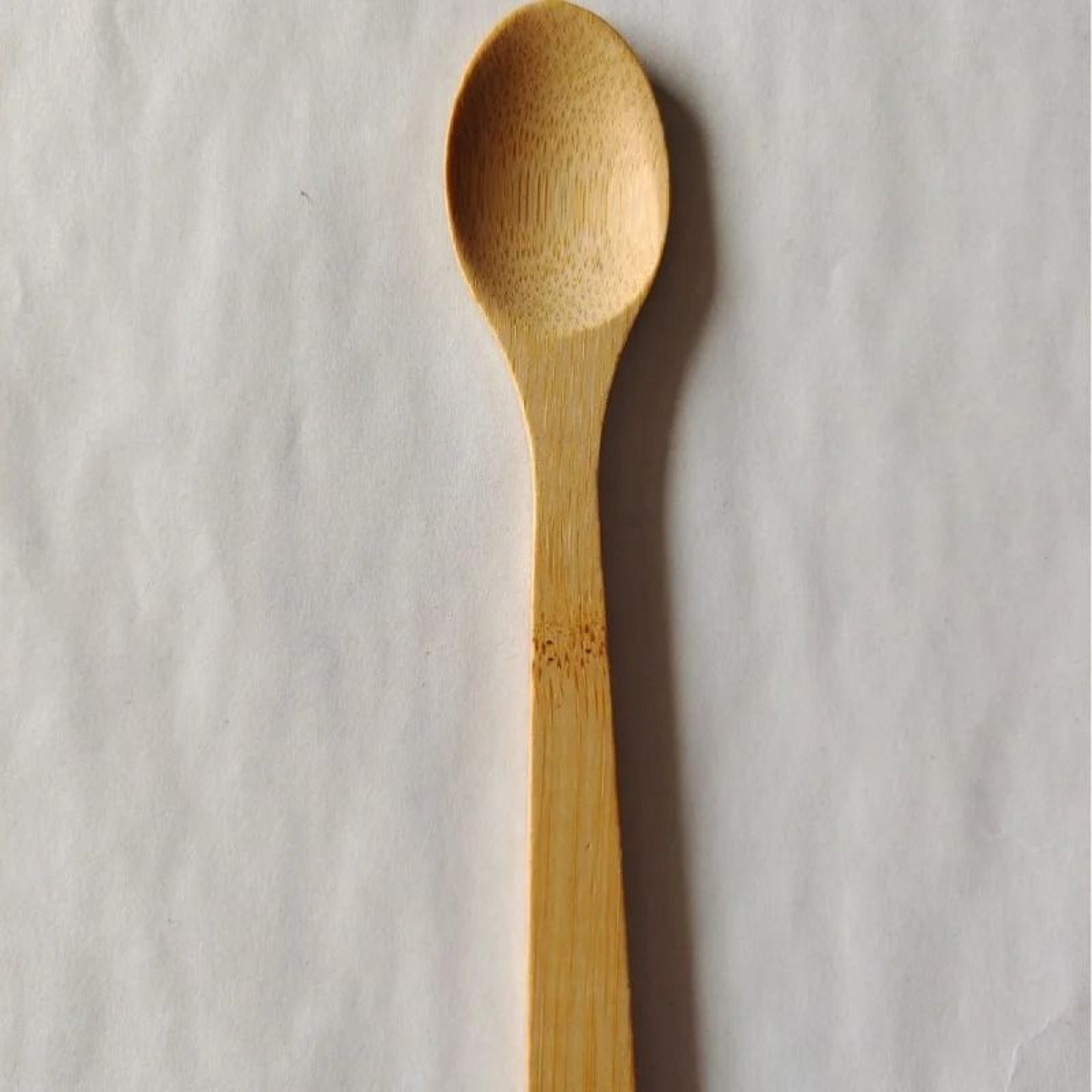 Bamboo Wooden Spoon Set For Coffee Ice Cream Jam And Tea 5