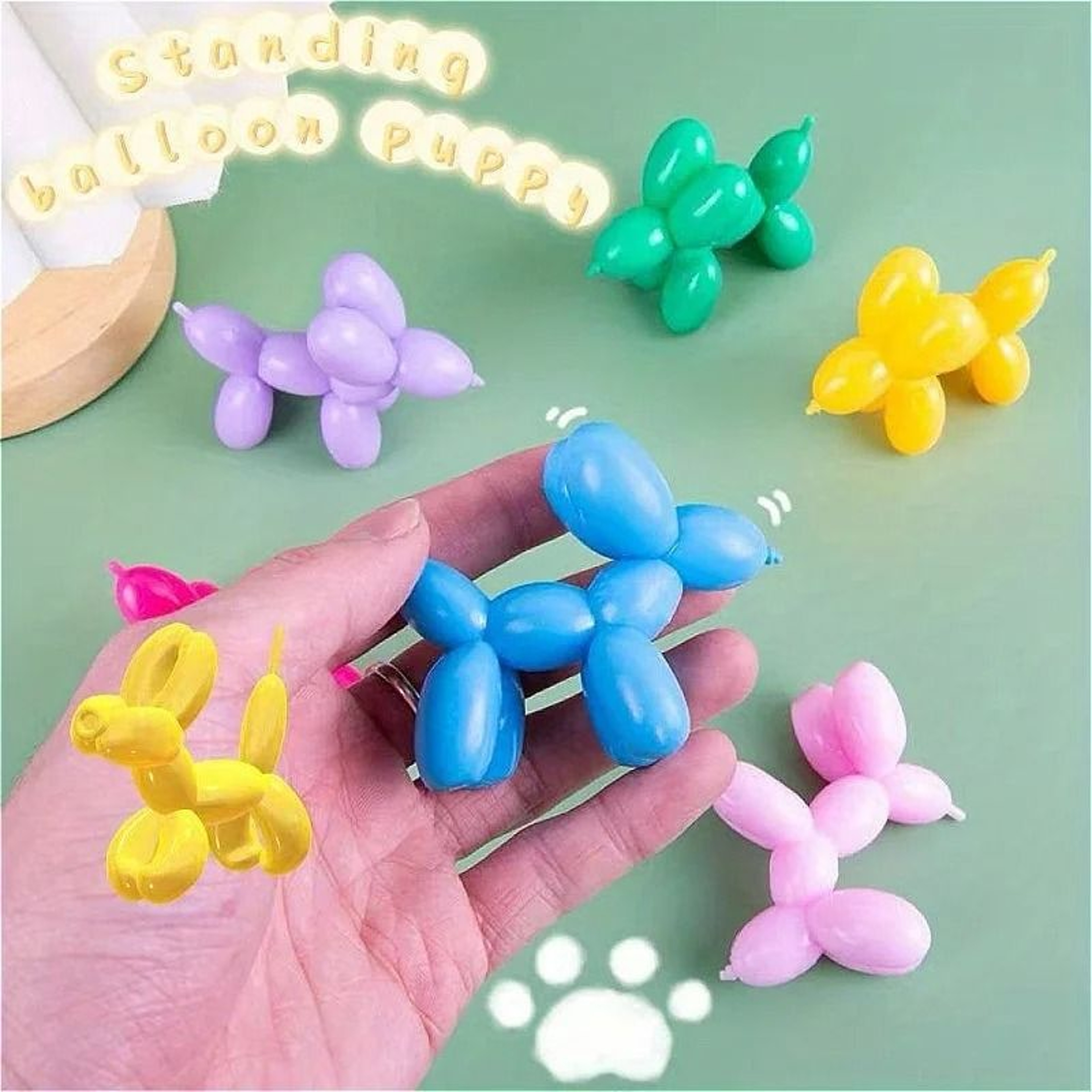 Novelty Standing Balloon Animal Squeezing Toys For Gifts And Decor 5