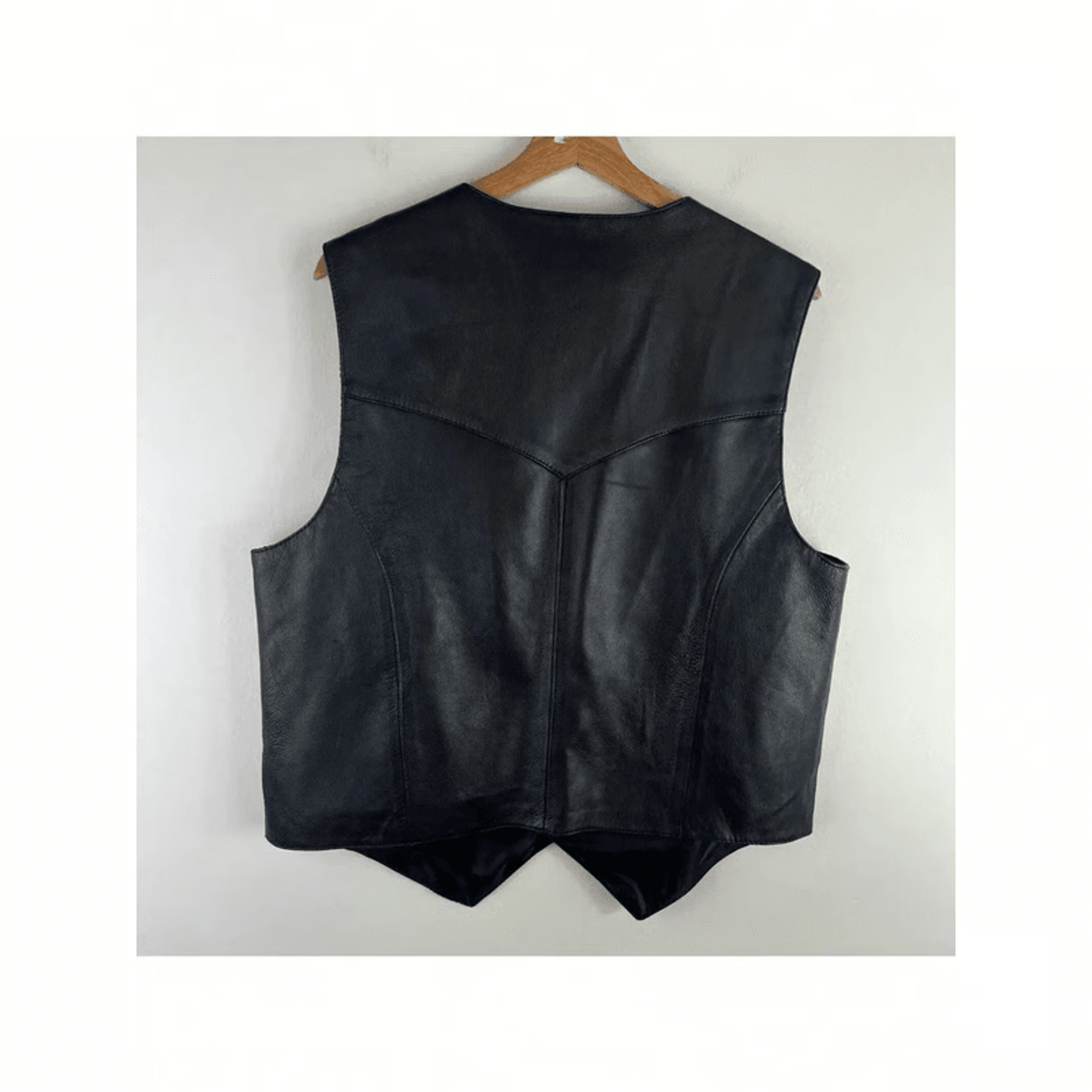 Genuine leather jacket for men