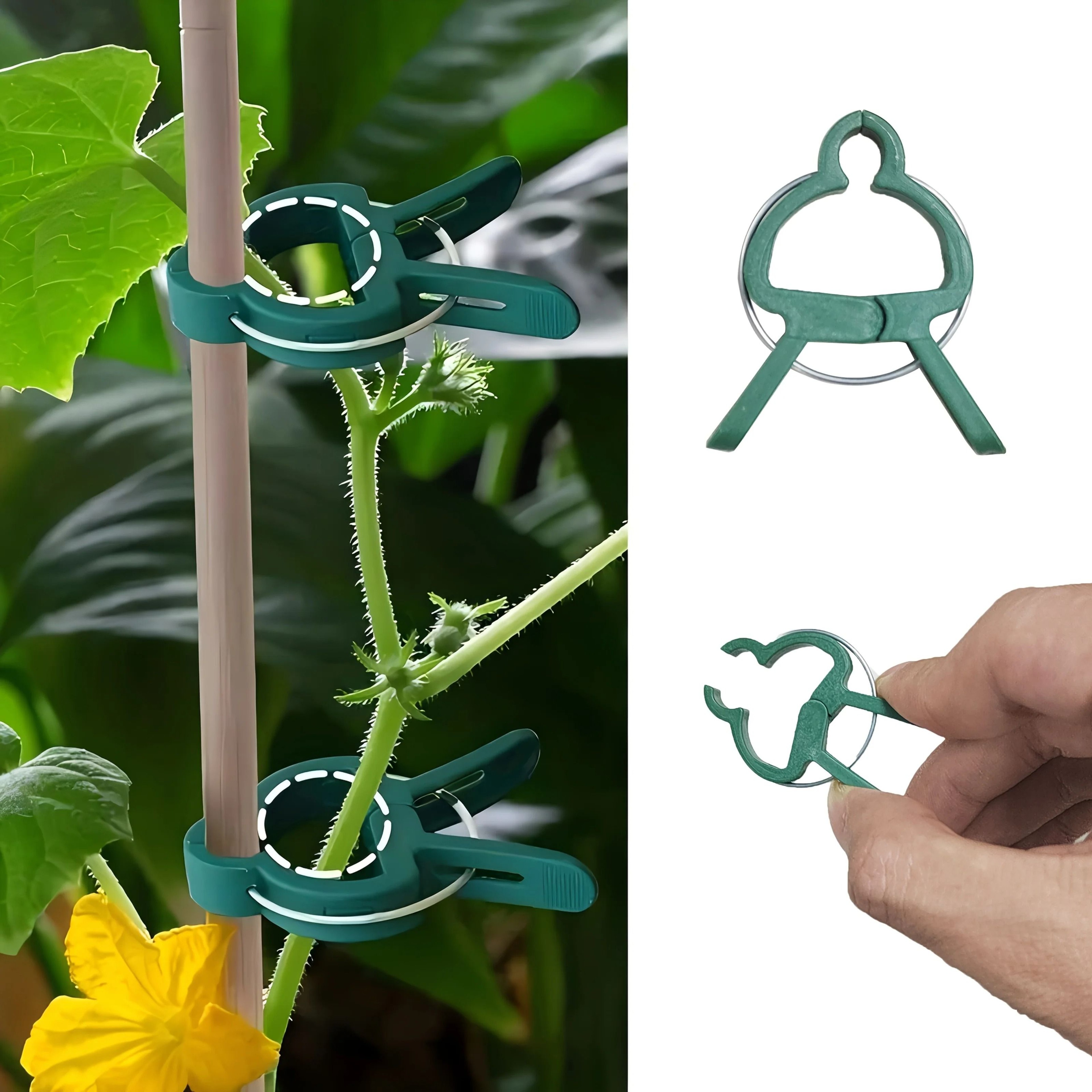 Adjustable Plant Clips For Garden Support 5