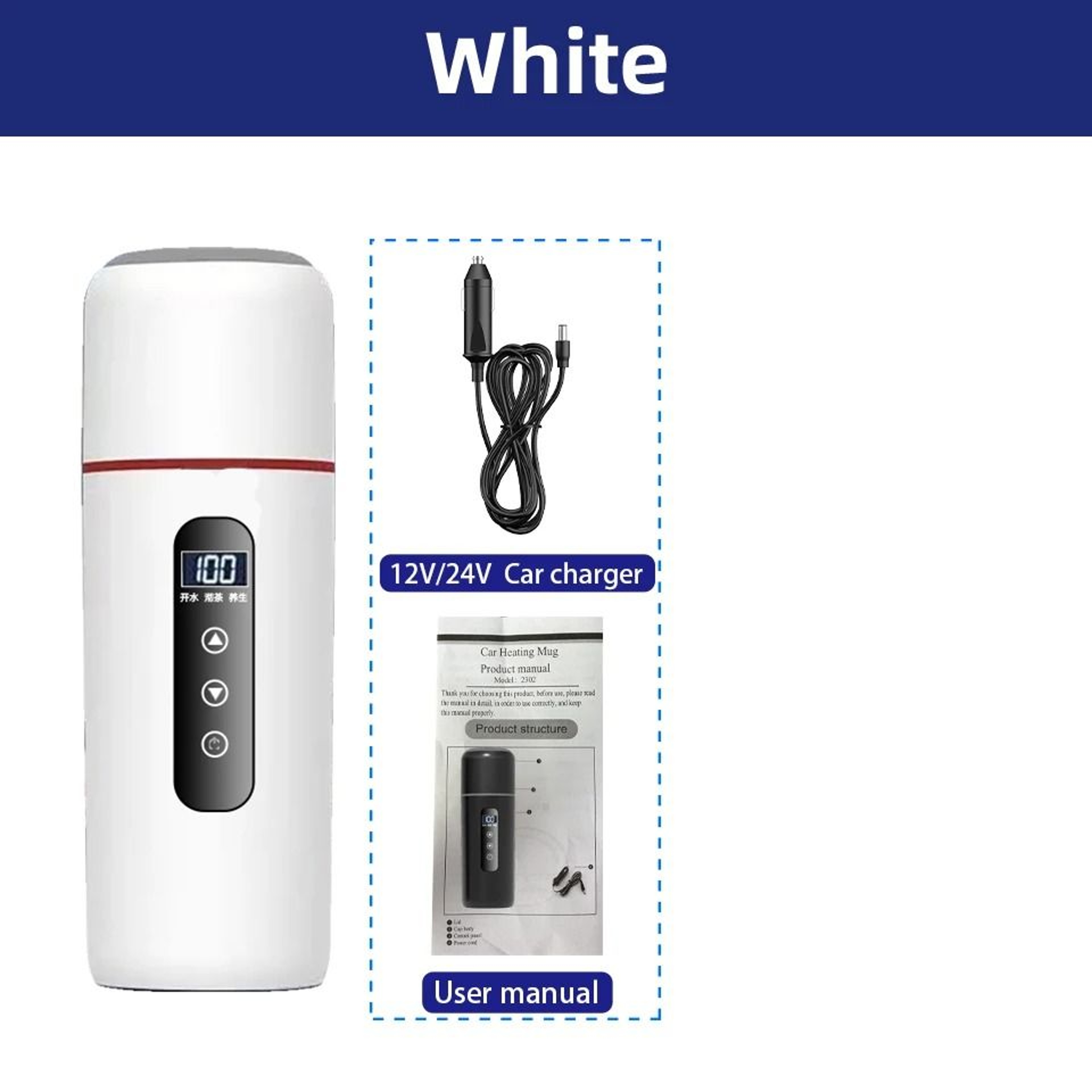 Portable Electric Travel Kettle With Adjustable Temperature 5