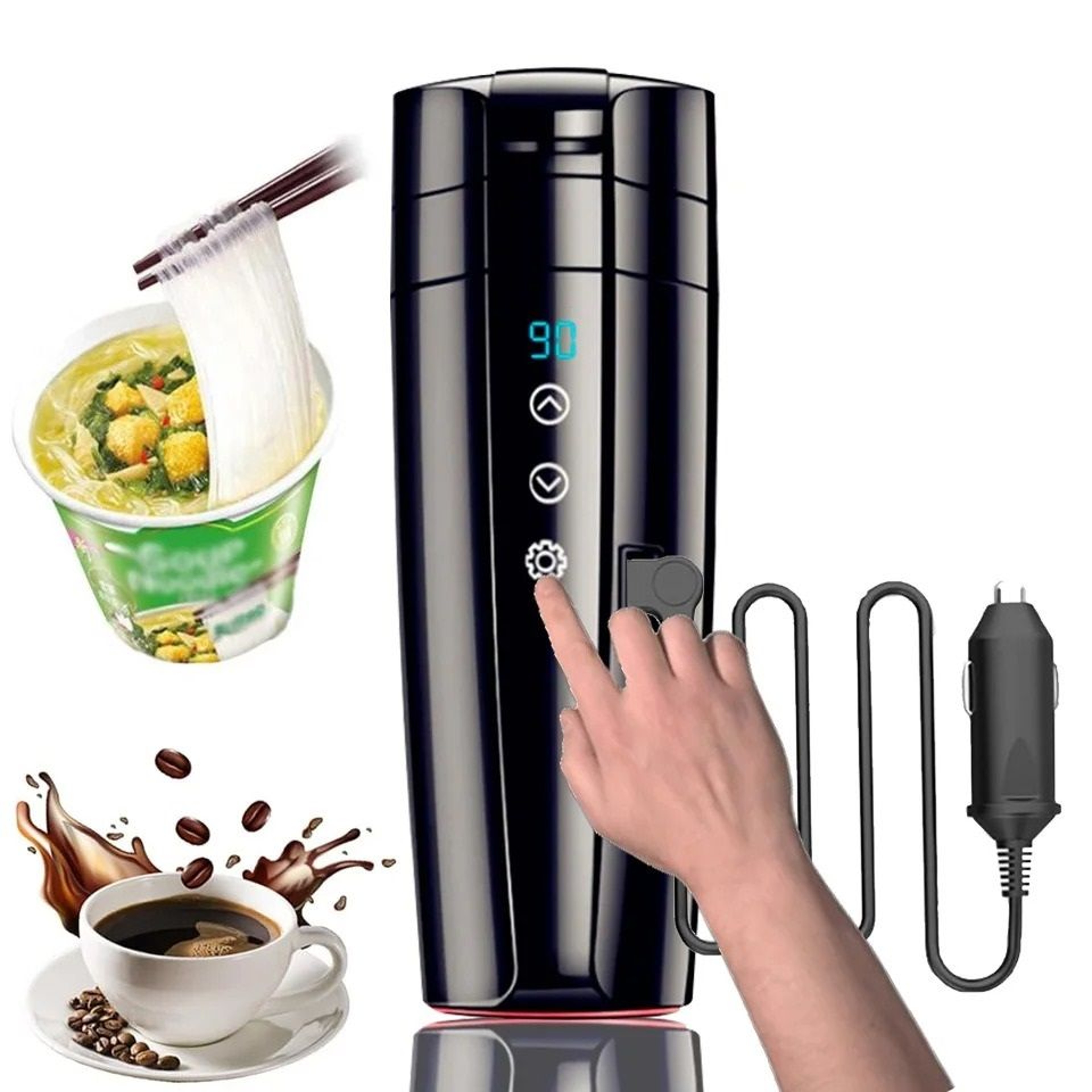 Portable Smart Car Heating Cup 0
