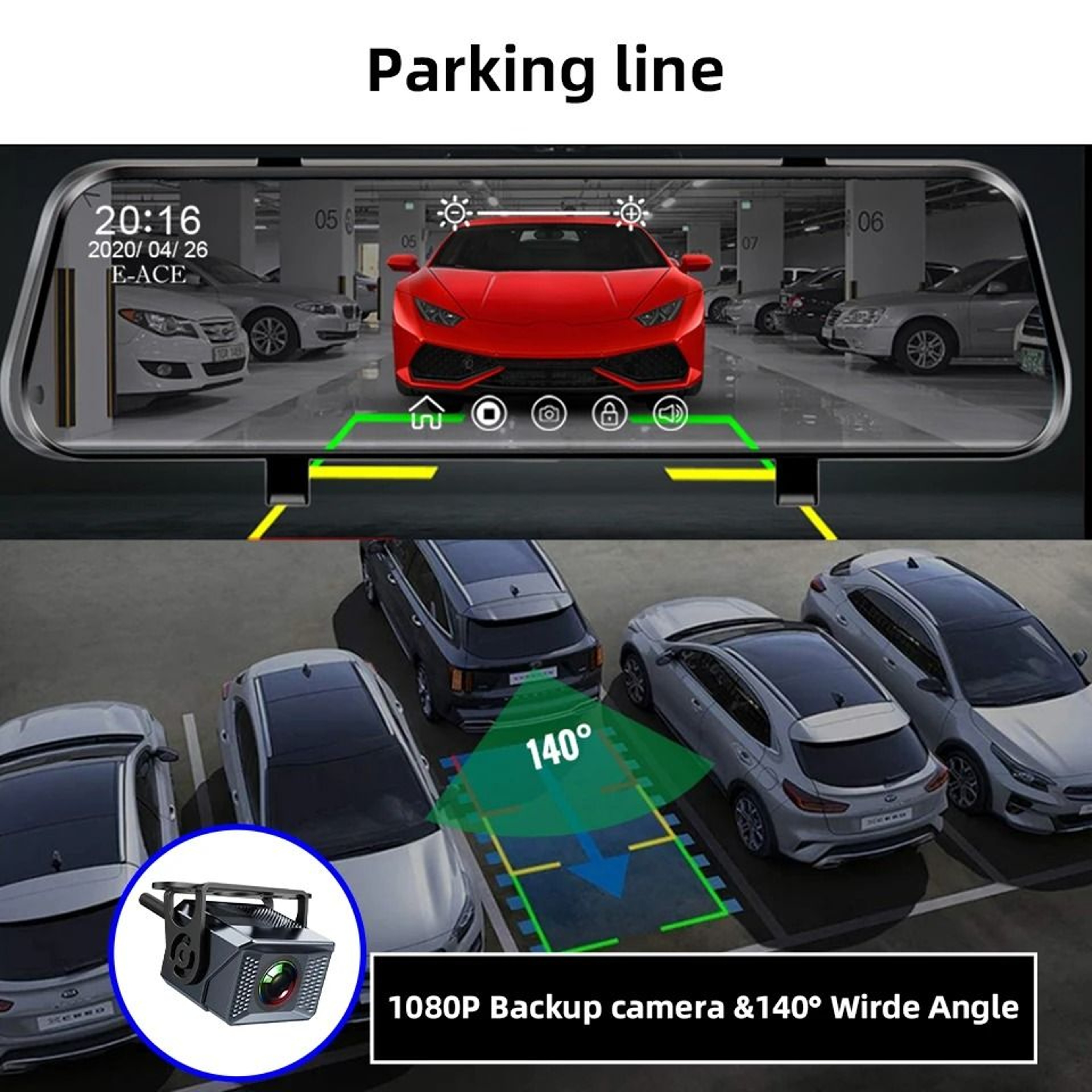 HD Rear View Camera 3